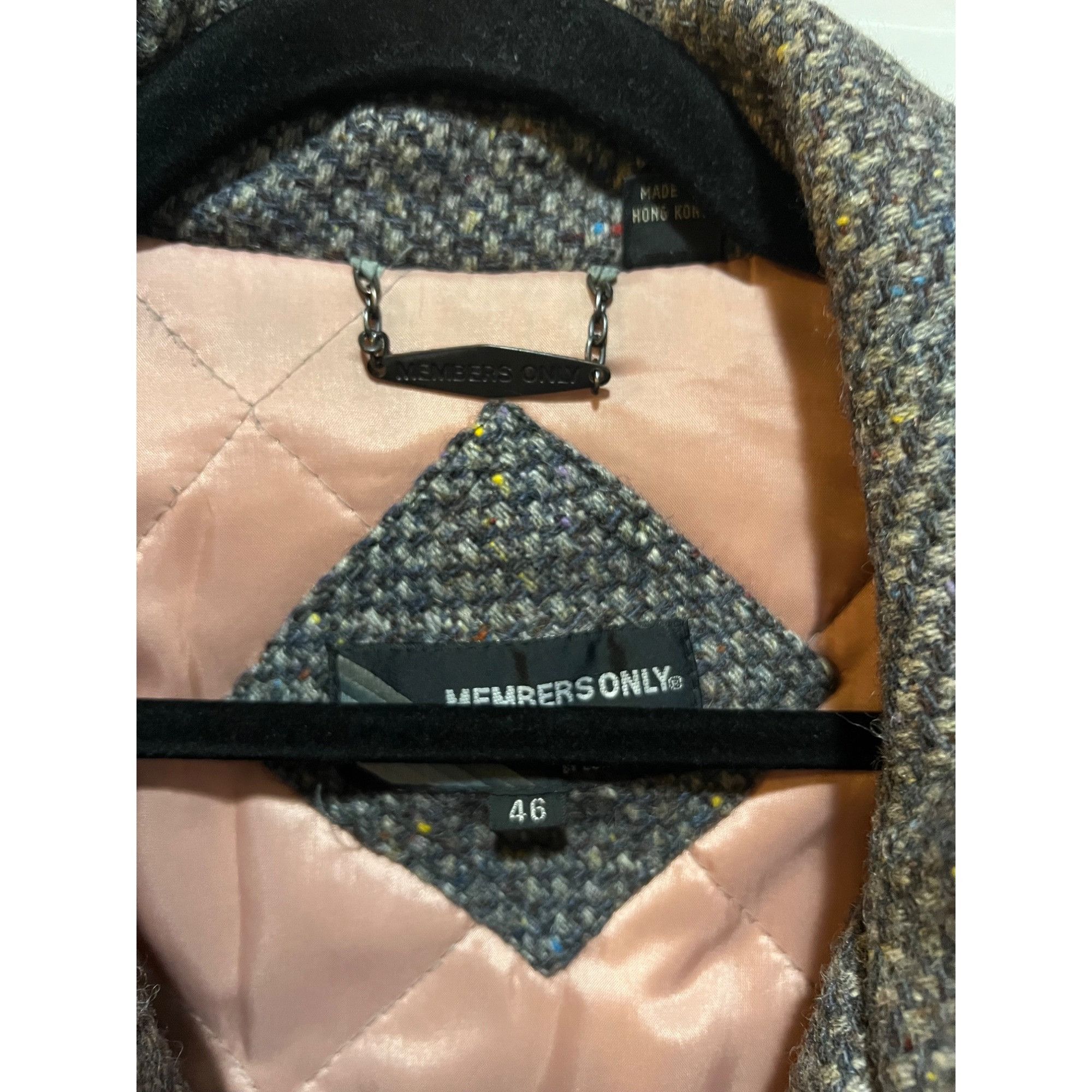 Members Only Vintage Members Only Wool Blend Mens Jacket - Size 46 / L Size US L / EU 52-54 / 3 - 2 Thumbnail