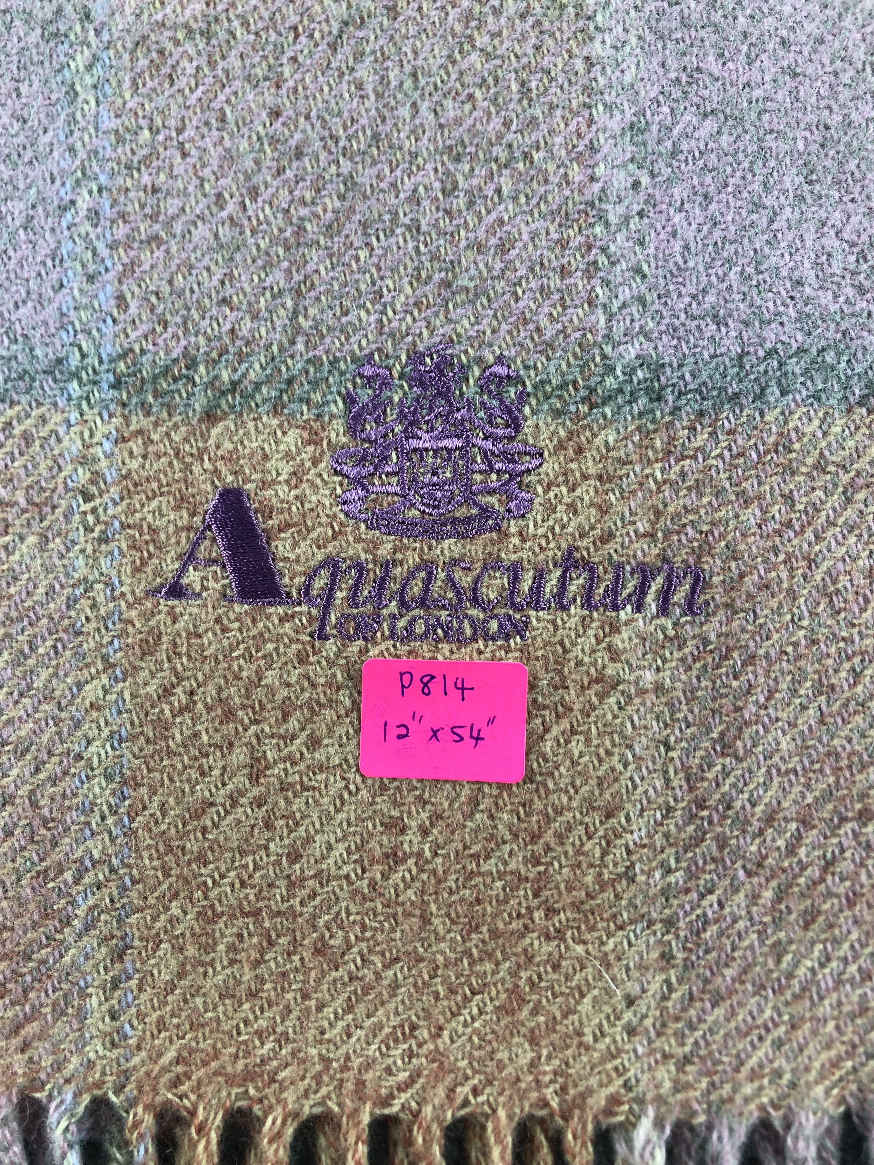 Aquascutum Aquasqutum Scarf / Muffler / Neckwear P814 Size ONE SIZE - 4 Thumbnail
