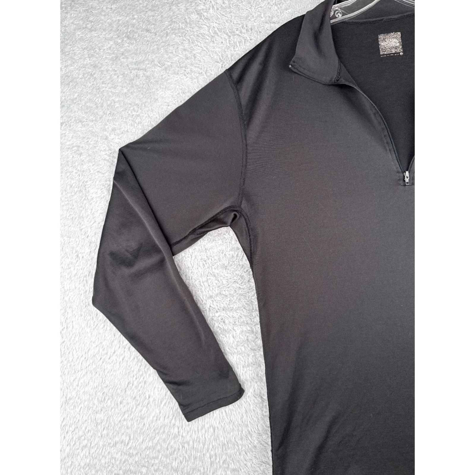 The North Face The North Face Sweater Men Small Black 100% Polyester Fleece Pullover 1/4 Zip Size US S / EU 44-46 / 1 - 3 Thumbnail