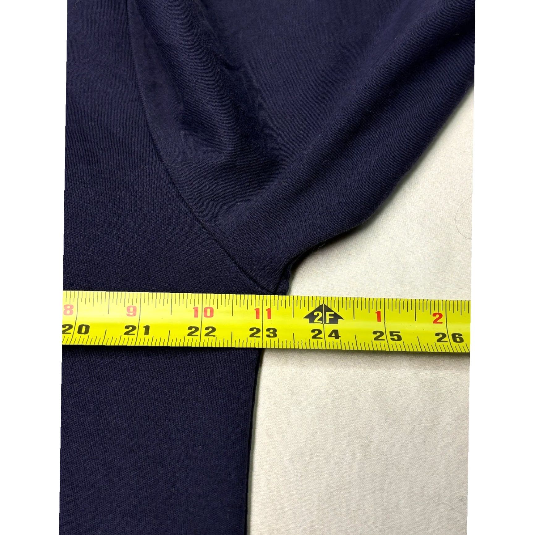 Polo Ralph Lauren VINTAGE Polo Ralph Lauren Mens Long Sleeve Polo Shirt Navy Blue Yellow Pony Size L G Size US L / EU 52-54 / 3 - 6 Thumbnail