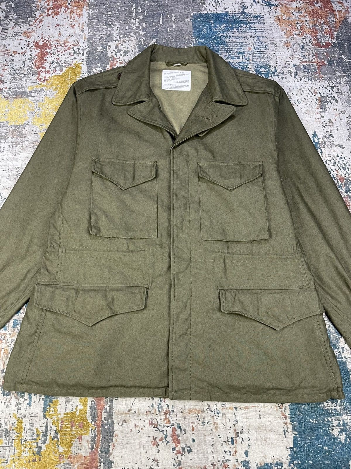 Vintage Sessler Mfg Vtg M 1943 Repro Pattern Field Jackets Size US L / EU 52-54 / 3 - 2 Thumbnail