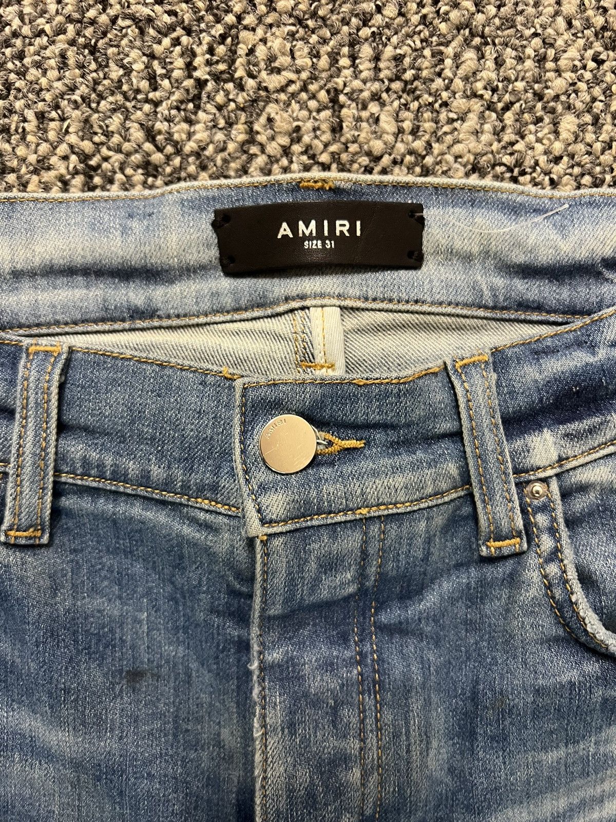 Amiri Amiri MX1 Tie Dye Denim Size US 31 - 4 Thumbnail