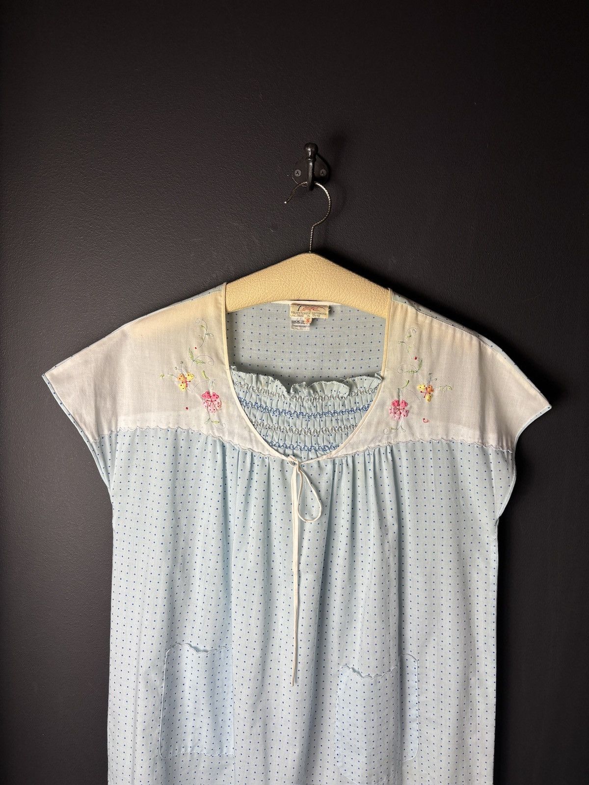 Vintage Vintage Nightgown Sleep Dress Slip Dress 1970s Sleeveless Size S / US 4 / IT 40 - 4 Thumbnail