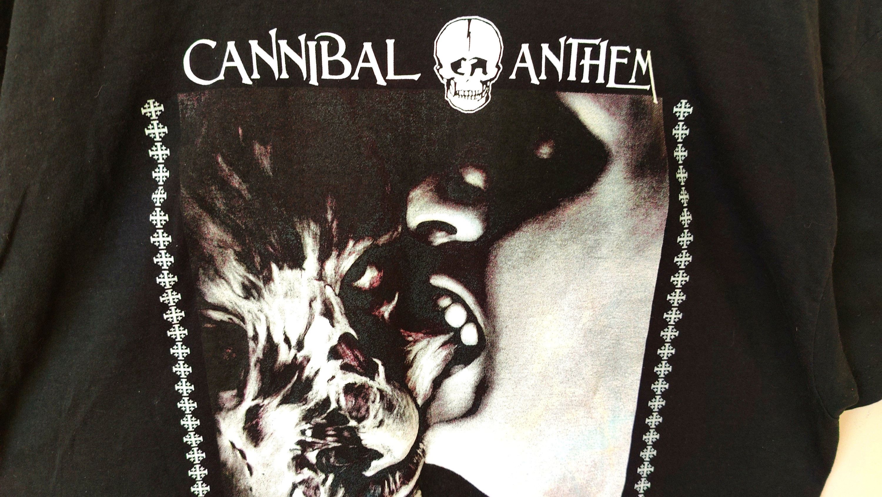 Vintage RARE Wumpscut Cannibal Anthem VTG 2006 Official tshirt Size US XL / EU 56 / 4 - 5 Thumbnail