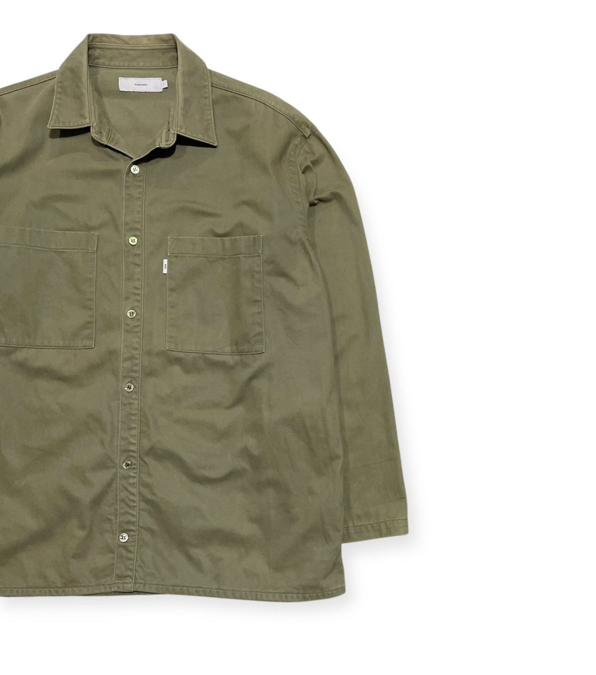 Graphpaper Solotex Twill L/S Oversized Box Shirt Size US M / EU 48-50 / 2 - 3 Thumbnail