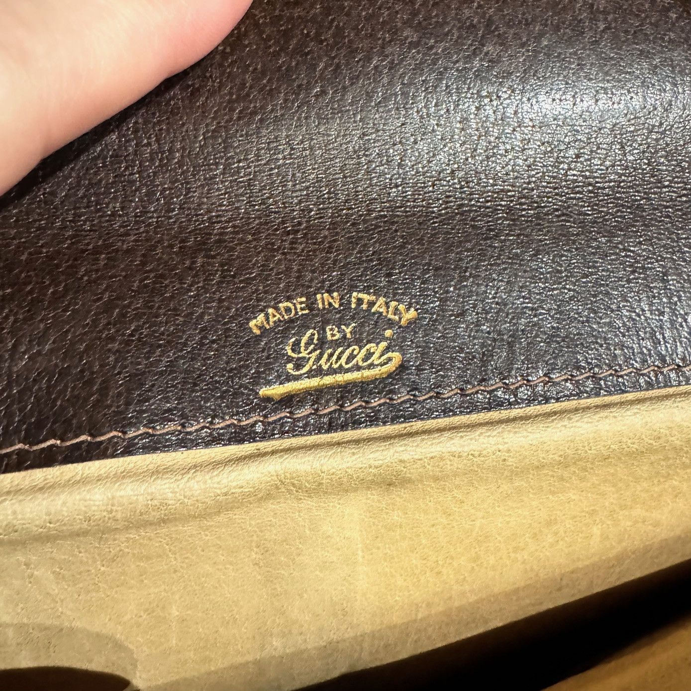Gucci Gucci Vintage GG Canvas Portfolio Clutch Size ONE SIZE - 14 Thumbnail