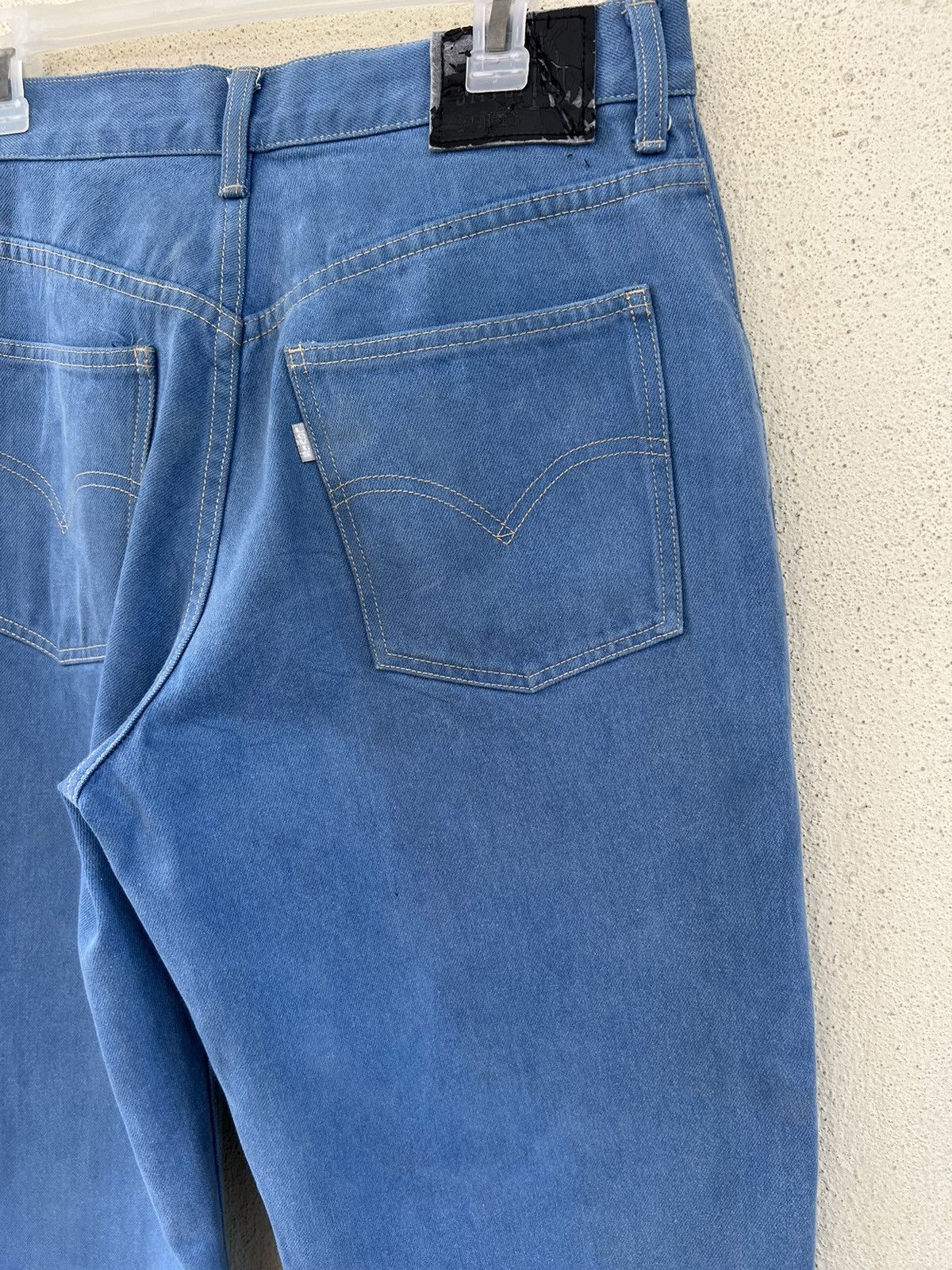 Levi's VTG 90s Levi’s Silvertab Muddy Turquoise Denim Loose Jeans Size US 31 - 21 Thumbnail