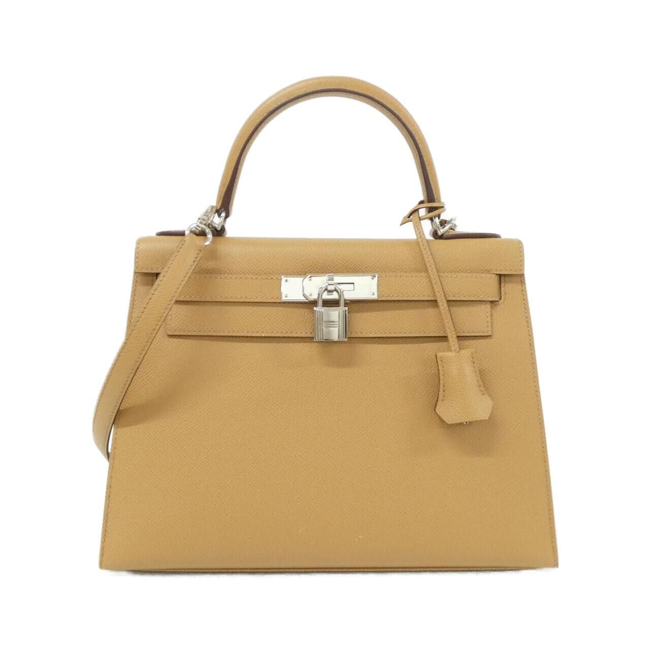 Hermes Hermes Hermes Kelly28 Epsom Leather Handbag Stamp U DUTY FREE for USA Size ONE SIZE - 1 Thumbnail