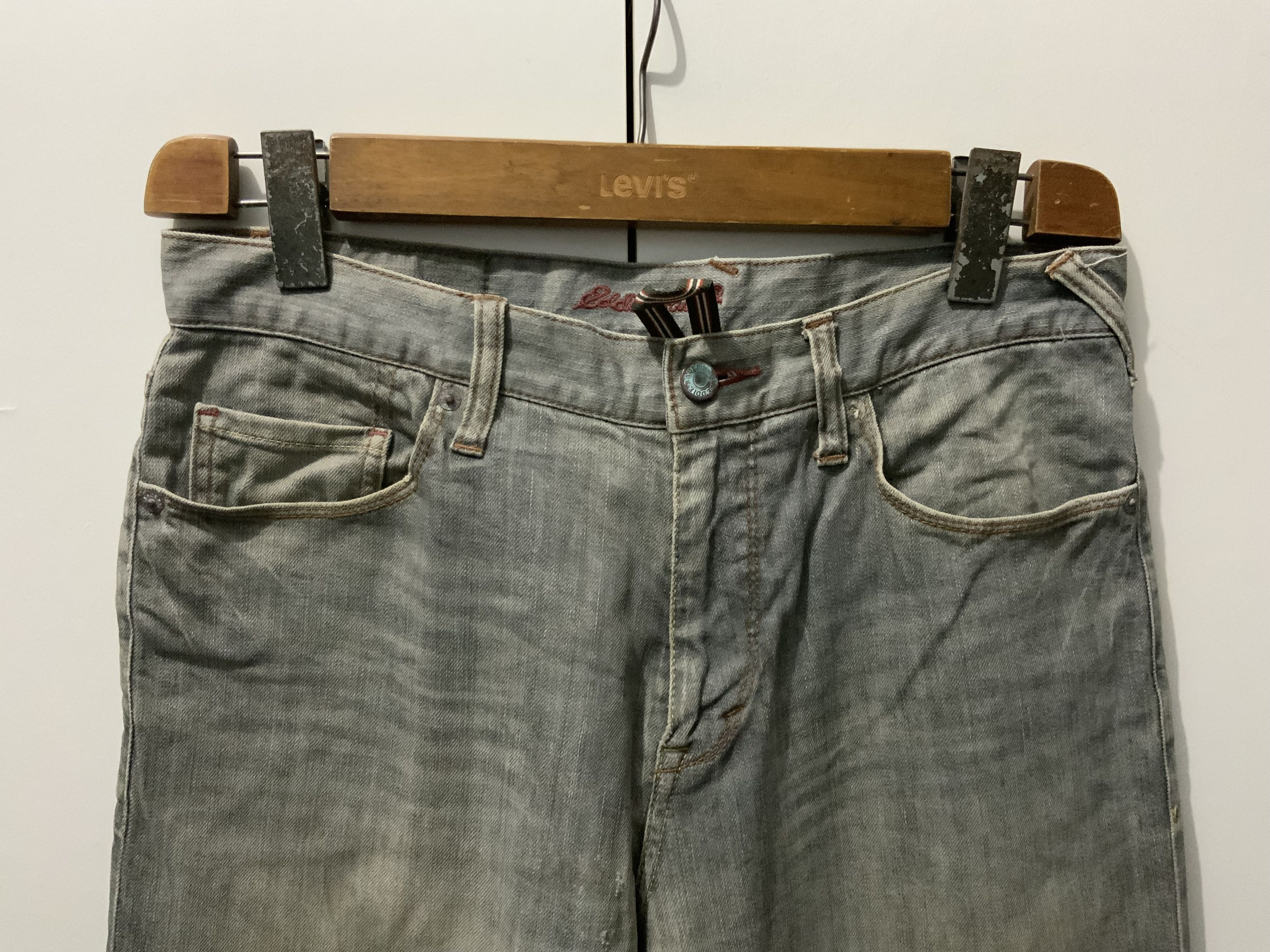 Denime Eddie Bauer Fade Japan Denime Jean Size US 31 - 3 Thumbnail