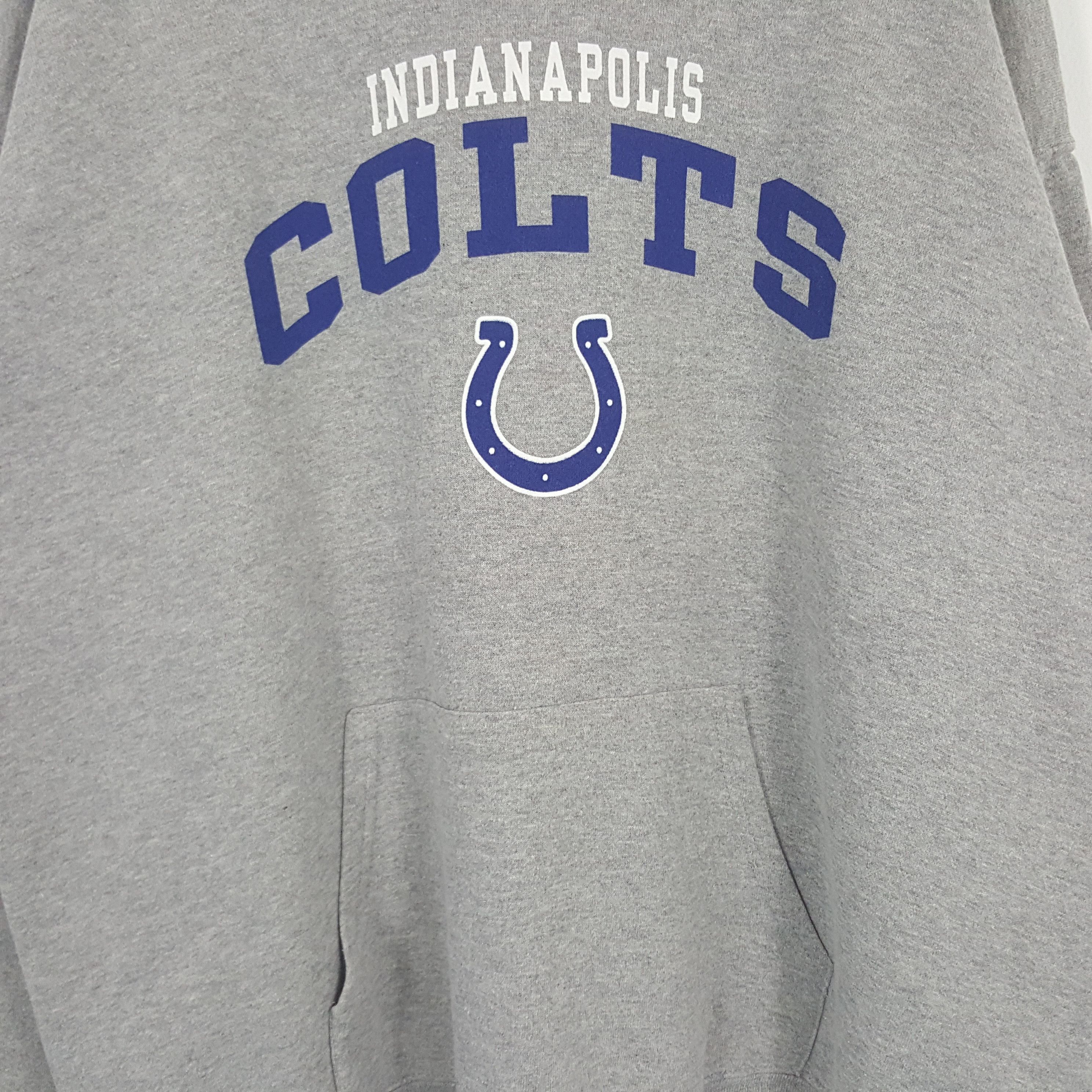 NFL × Vintage Vintage Indianapolis COLTS American Football Team Hoodies Size US XXL / EU 58 / 5 - 2 Thumbnail