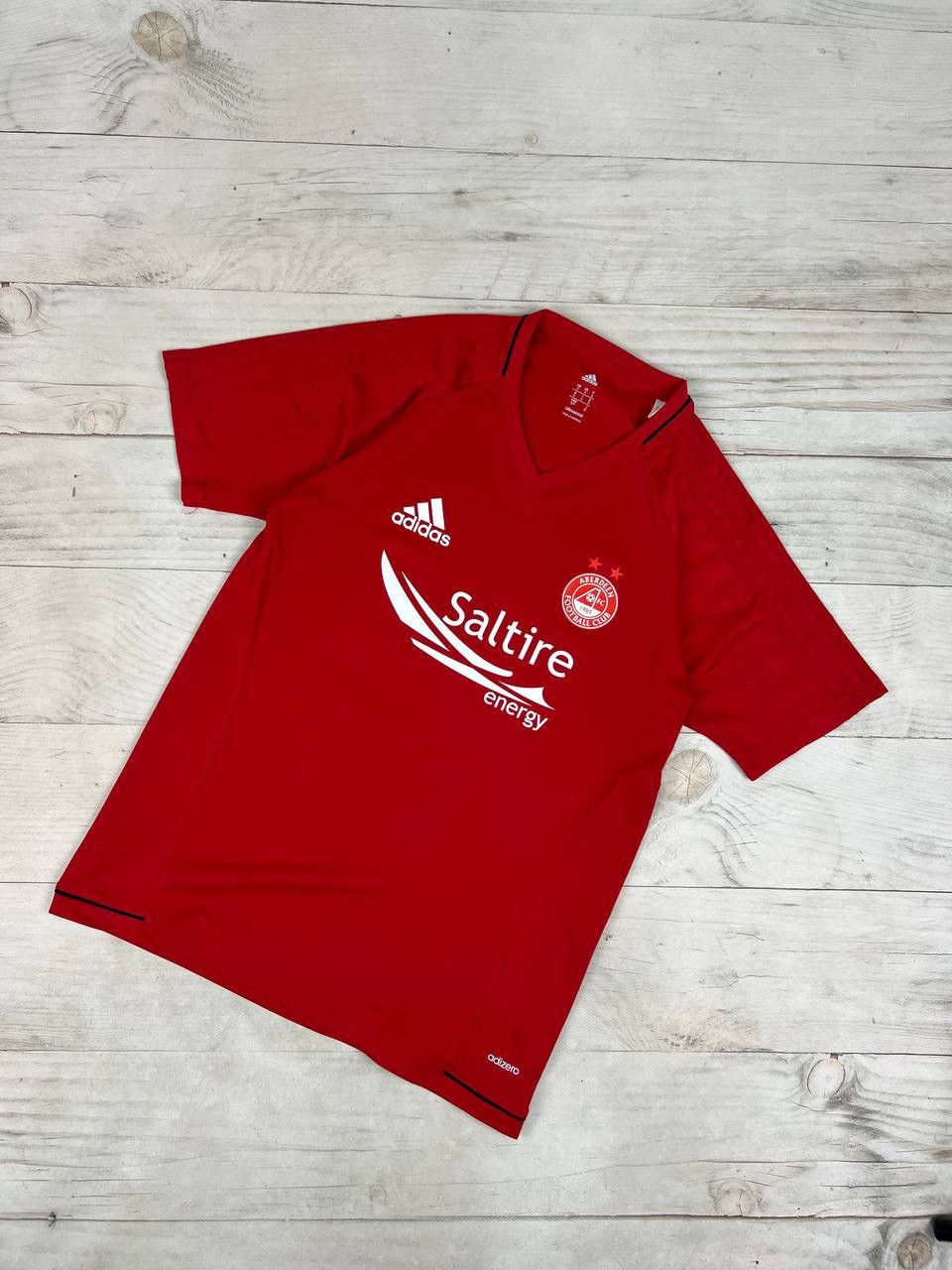 Adidas Adidas Aberdeen 2017 2018 Training Shirt Soccer Jersey Size US S / EU 44-46 / 1 - 1 Thumbnail
