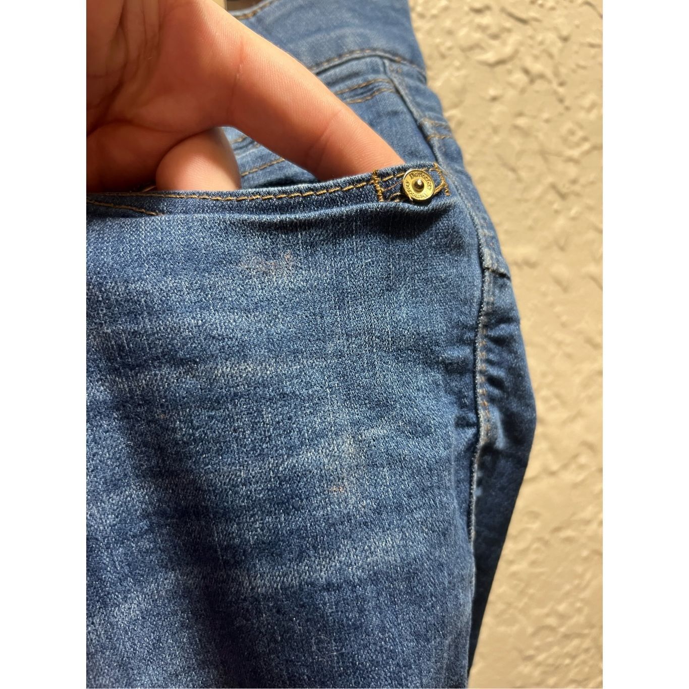 Other Democracy Ab Solution Blue Jeans Woman’s Size 16 Flaws-Marks Size 38" / US 16 / IT 52 - 14 Thumbnail