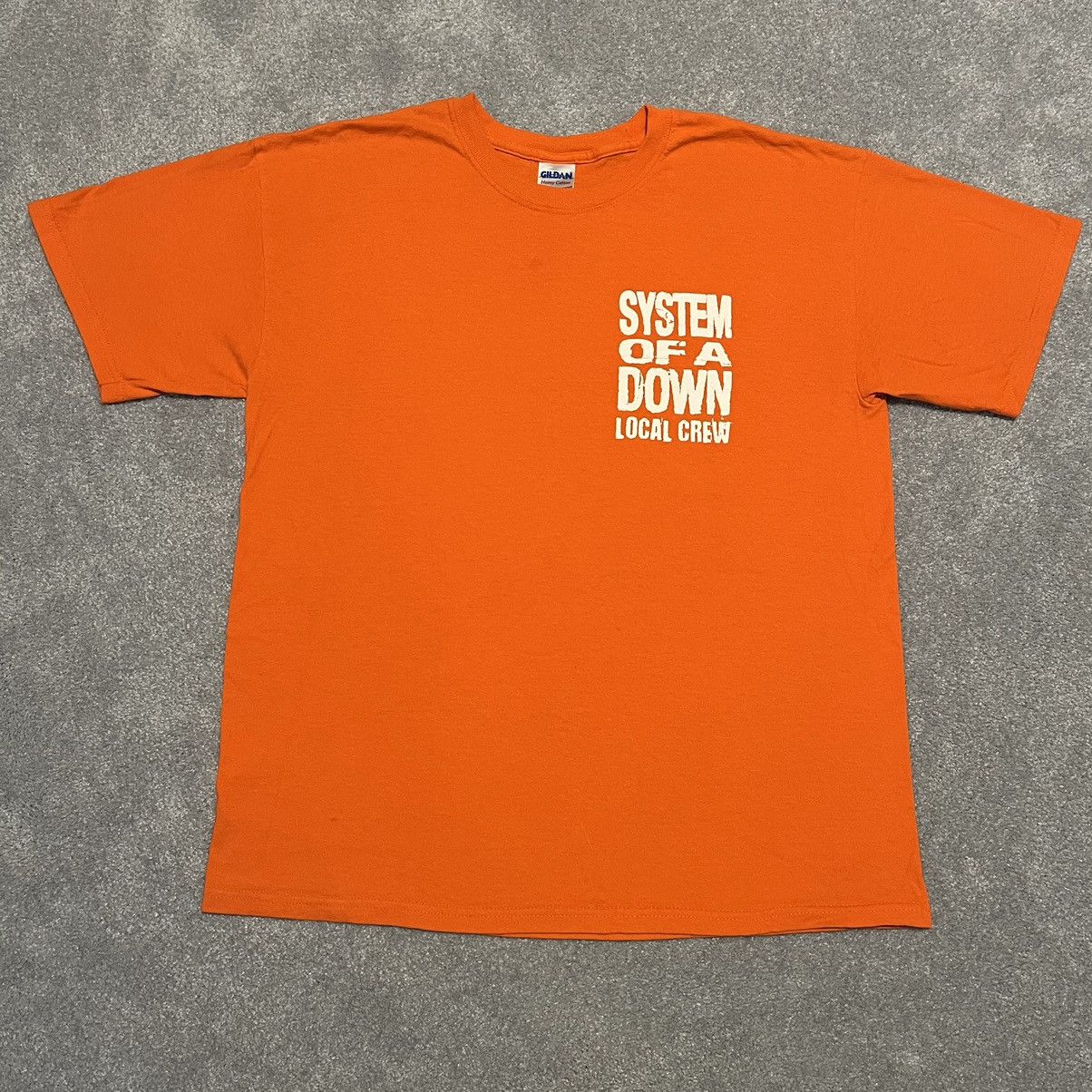 Band Tees Vintage Y2K System of a Down Local Crew Staff Tour Band Tee Size US L / EU 52-54 / 3 - 2 Thumbnail