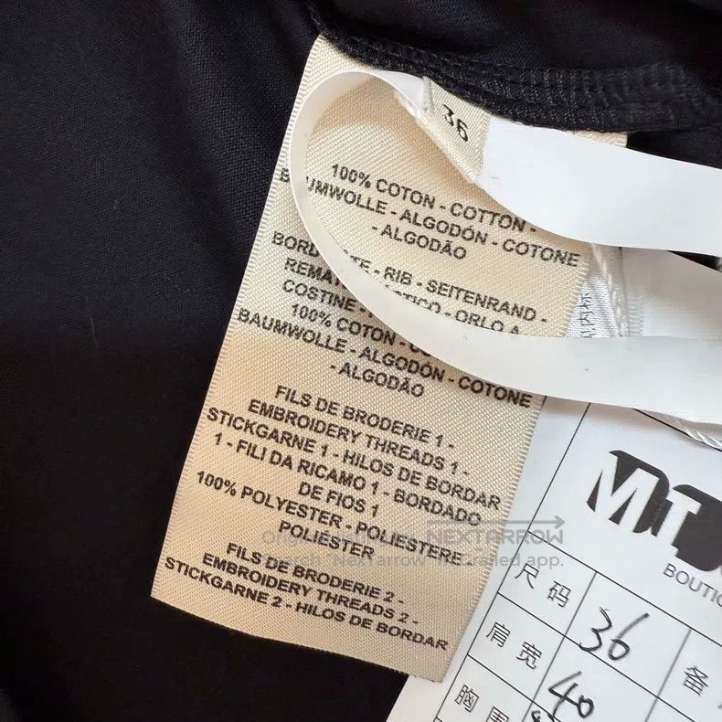 Hermes Hermes Black T-Shirt Size XS / US 0-2 / IT 36-38 - 7 Thumbnail