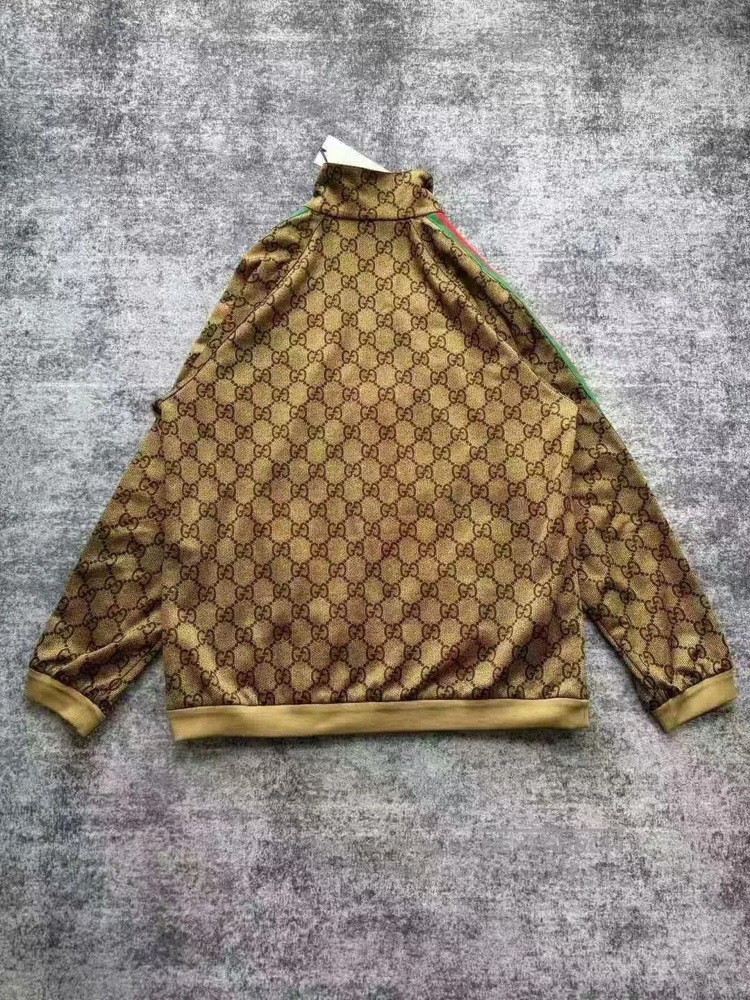 Gucci Gucci Striped All-Over Print Zip Jacket. Size US L / EU 52-54 / 3 - 2 Thumbnail
