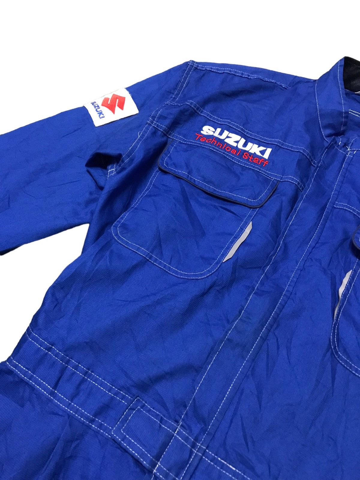 Japanese Brand 🔥🔥BEST OFFER🔥🔥 Suzuki Technical Staff Overall Workers Size L Size US 33 - 5 Thumbnail