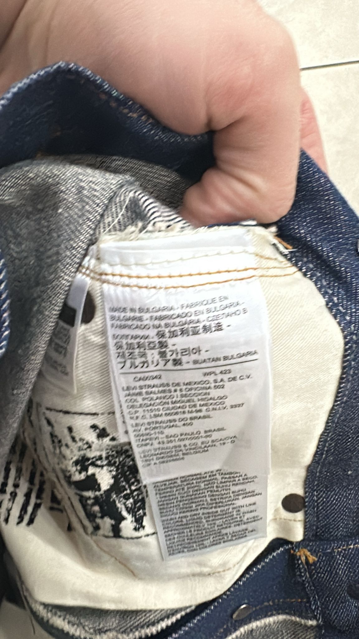 Levi's Vintage Clothing LVC Levi's Vintage Clothing 1890 501XX BigE Selvedge Jeans Size US 30 / EU 46 - 6 Thumbnail