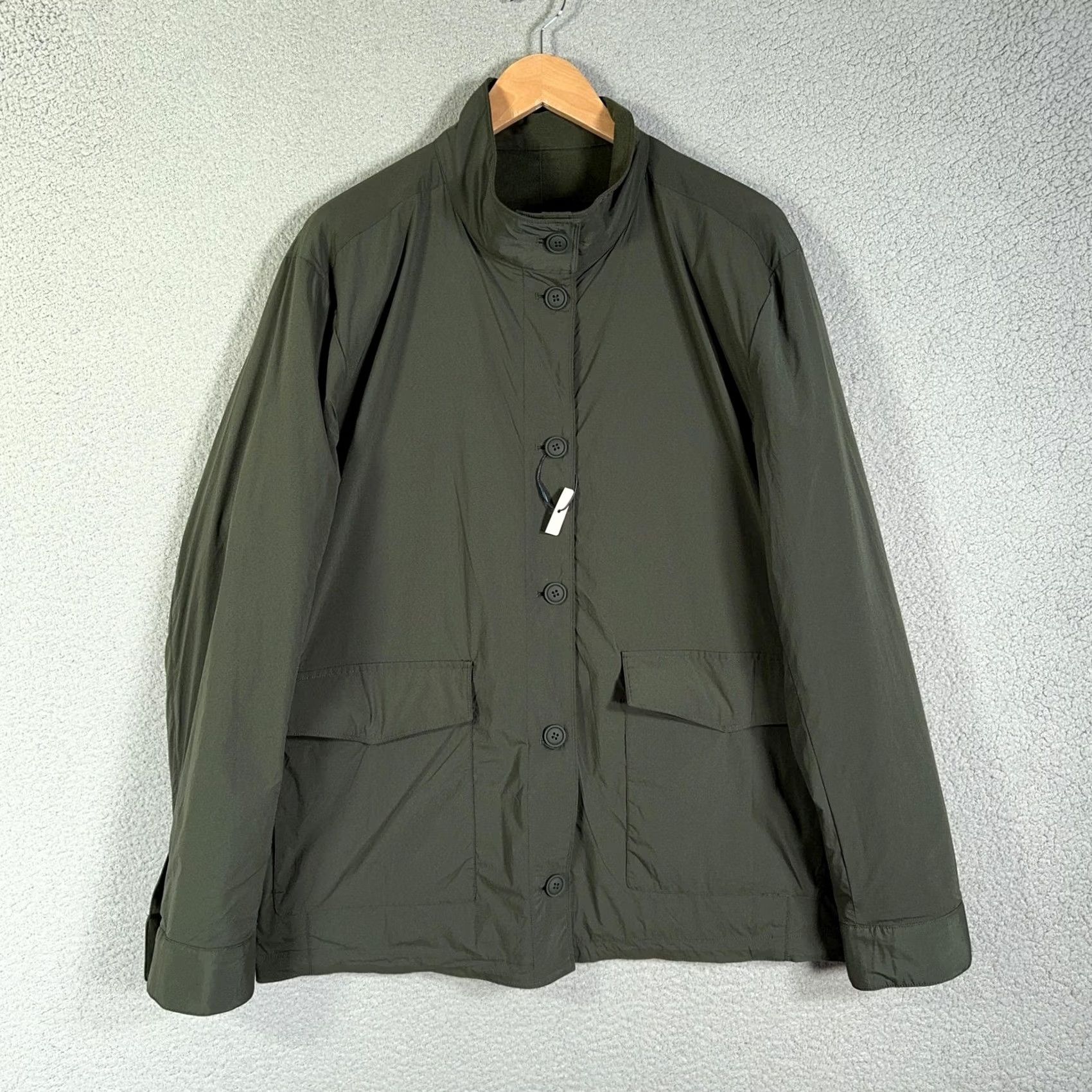Peter Millar Peter Millar Stowe Reversible Safari Jacket Mens Large Olive Cotton wool Blend Size US L / EU 52-54 / 3 - 4 Thumbnail