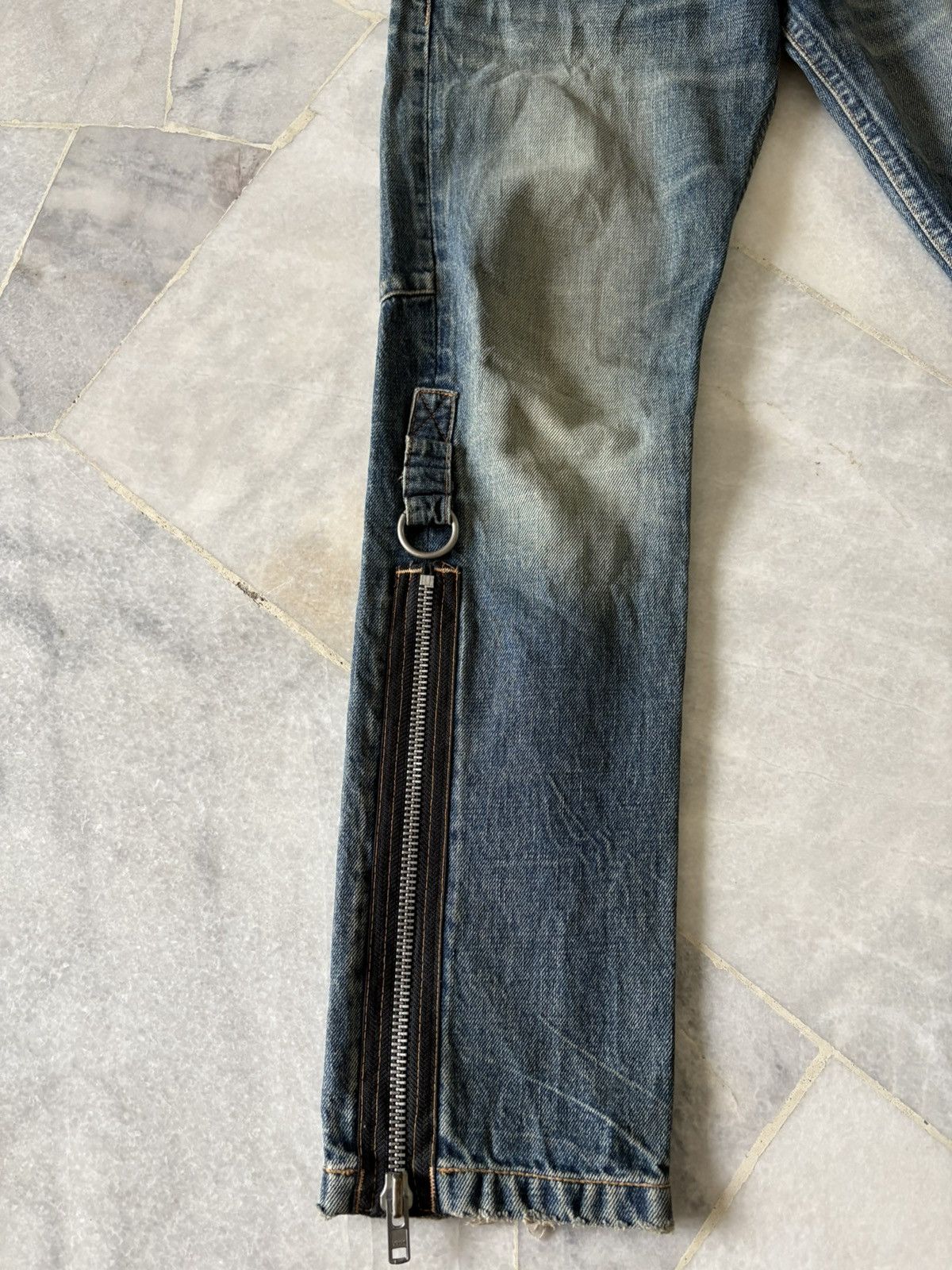 Designer × Japanese Brand × Vintage 90s RNA Bondage Jeans Size US 28 / EU 44 - 3 Thumbnail