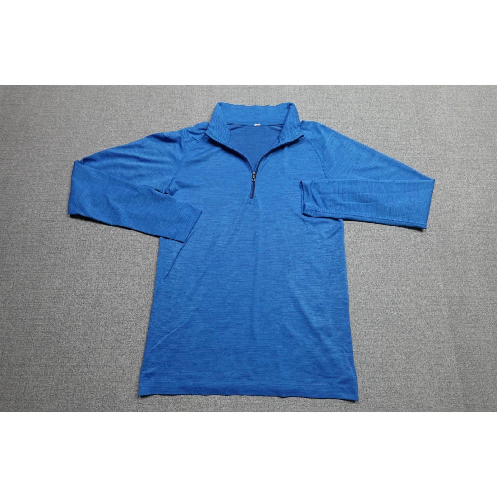 Lululemon Lululemon Pullover Mens Large Blue Swiftly Tech 1/2 Zip Running Long Sleeve Size US L / EU 52-54 / 3 - 4 Thumbnail