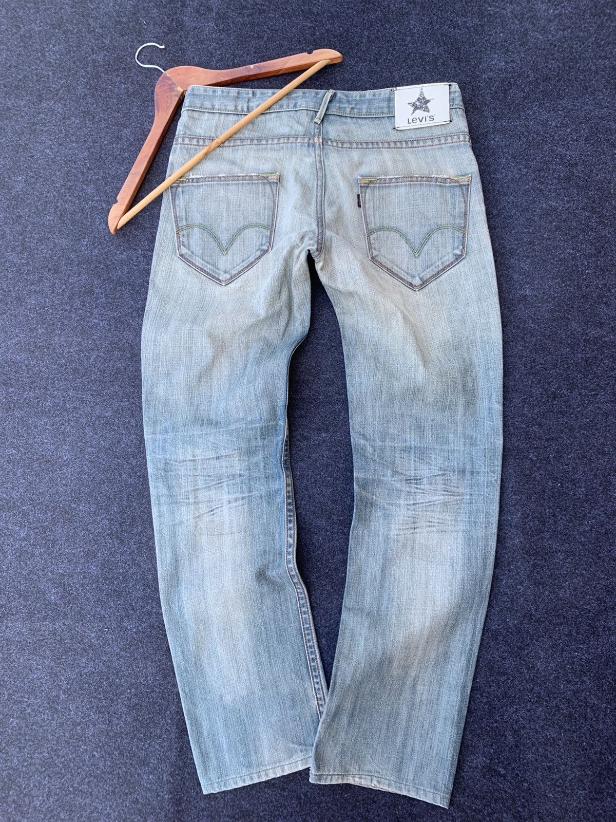 Levi's Vintage Clothing VINTAGE LEVI'S BLACK STAR RARE JEANS. Size US 32 / EU 48 - 1 Thumbnail