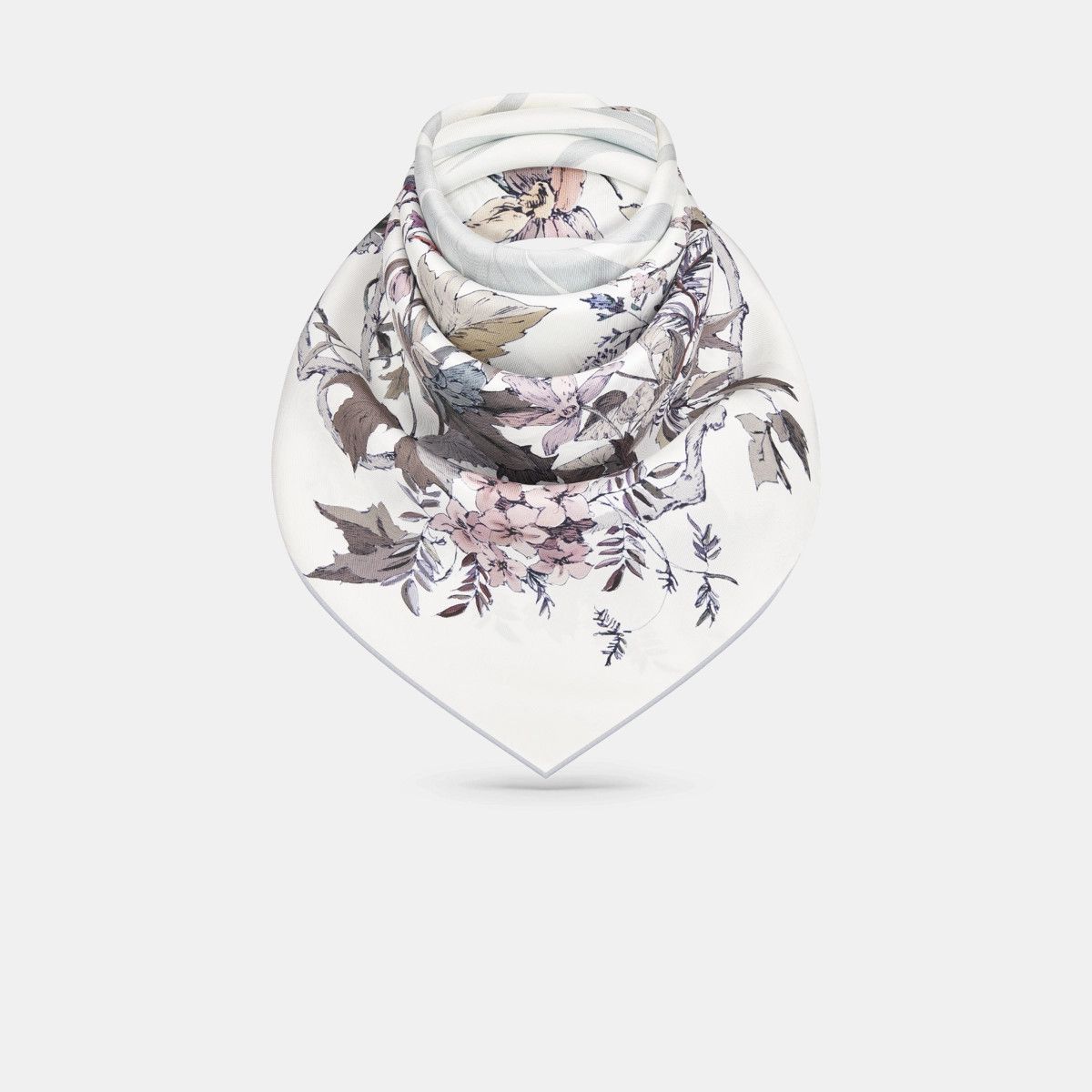 Dior o1bcso1str0226 Size:OS/Soleil 90 Square Scarf in Multicolor Size ONE SIZE - 3 Thumbnail