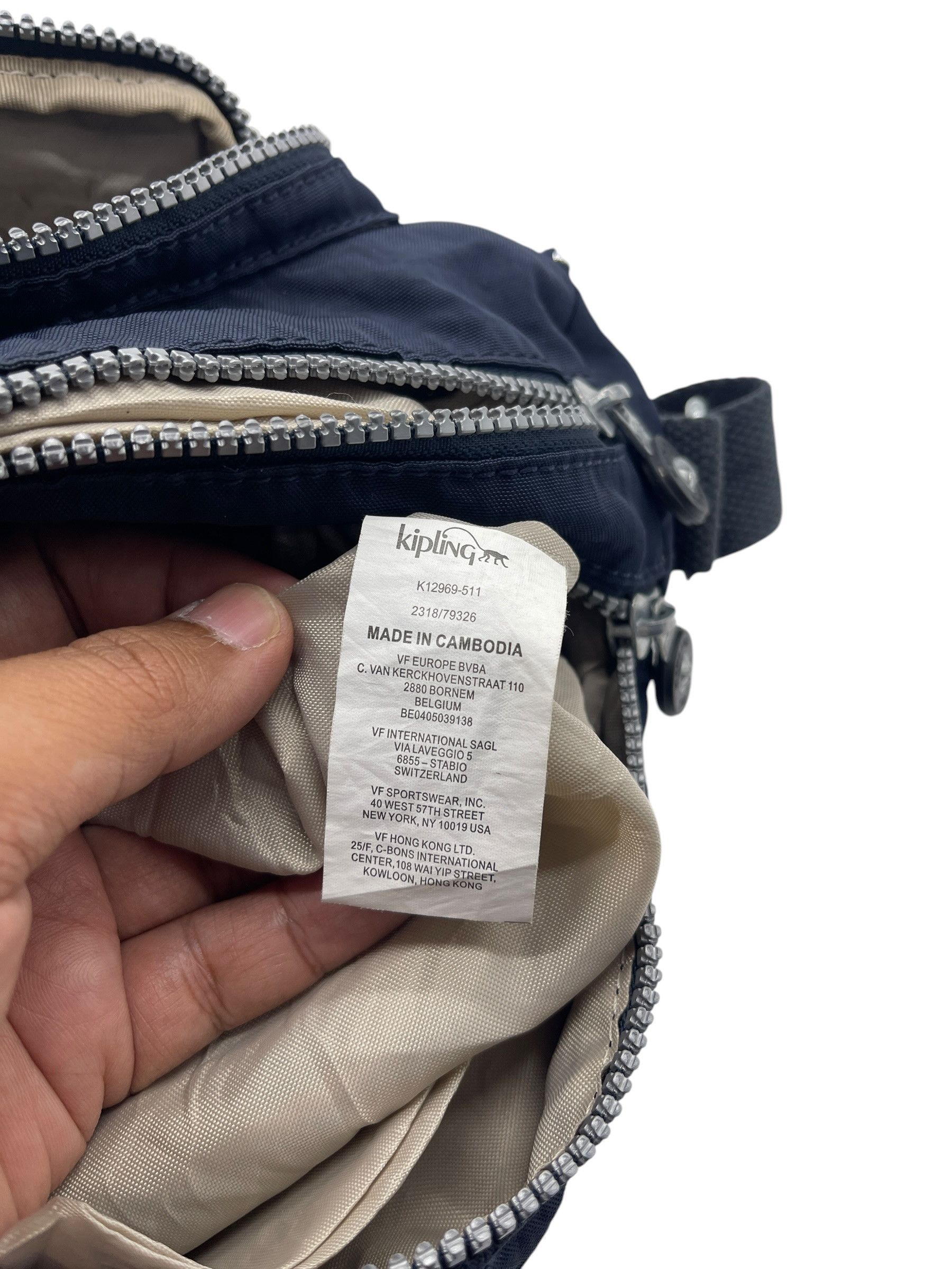 Japanese Brand Kipling Alvar Crossbody Bag Size ONE SIZE - 11 Thumbnail