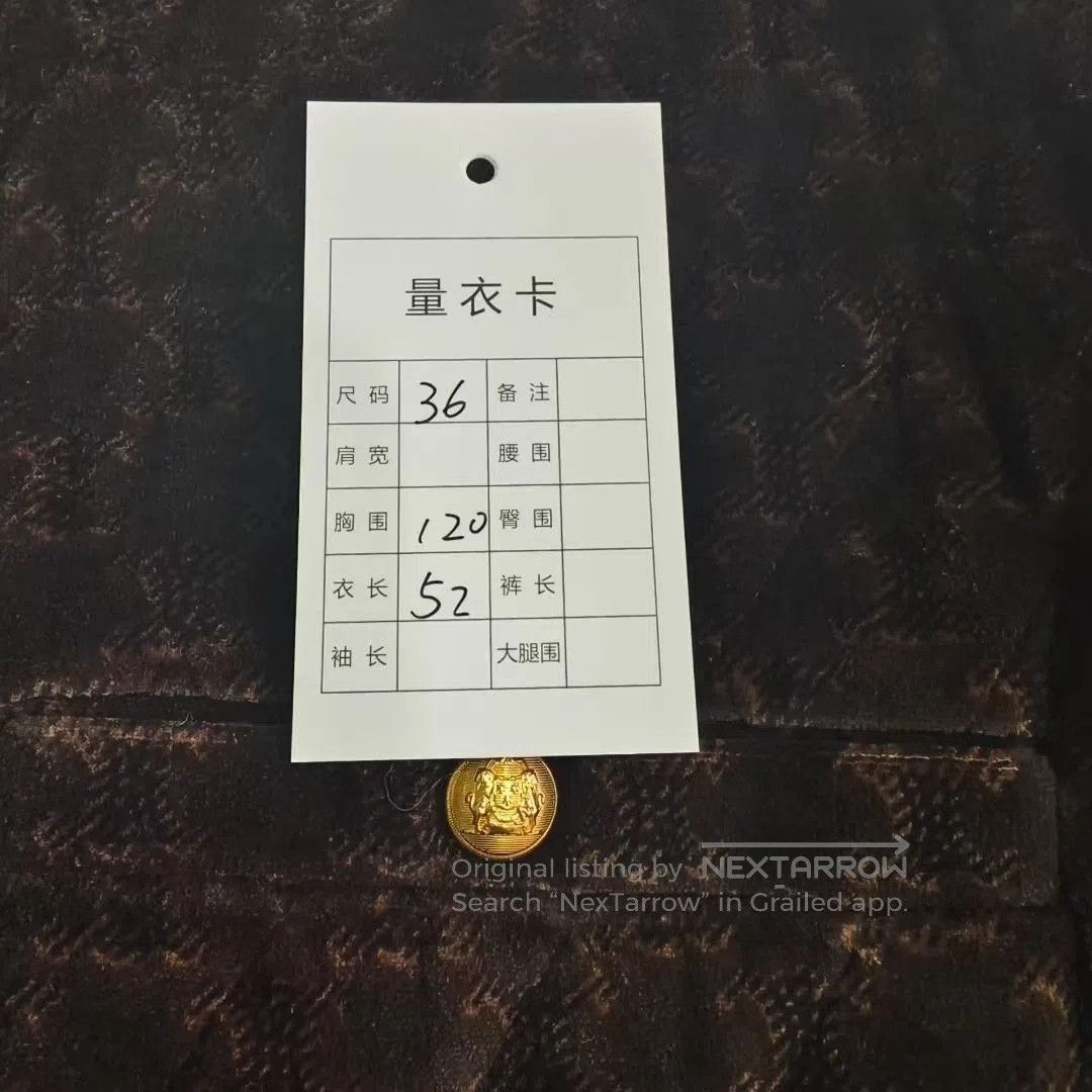 Celine Celine Brown Velvet Cropped Gold Button Jacket. Size XS / US 0-2 / IT 36-38 - 6 Thumbnail