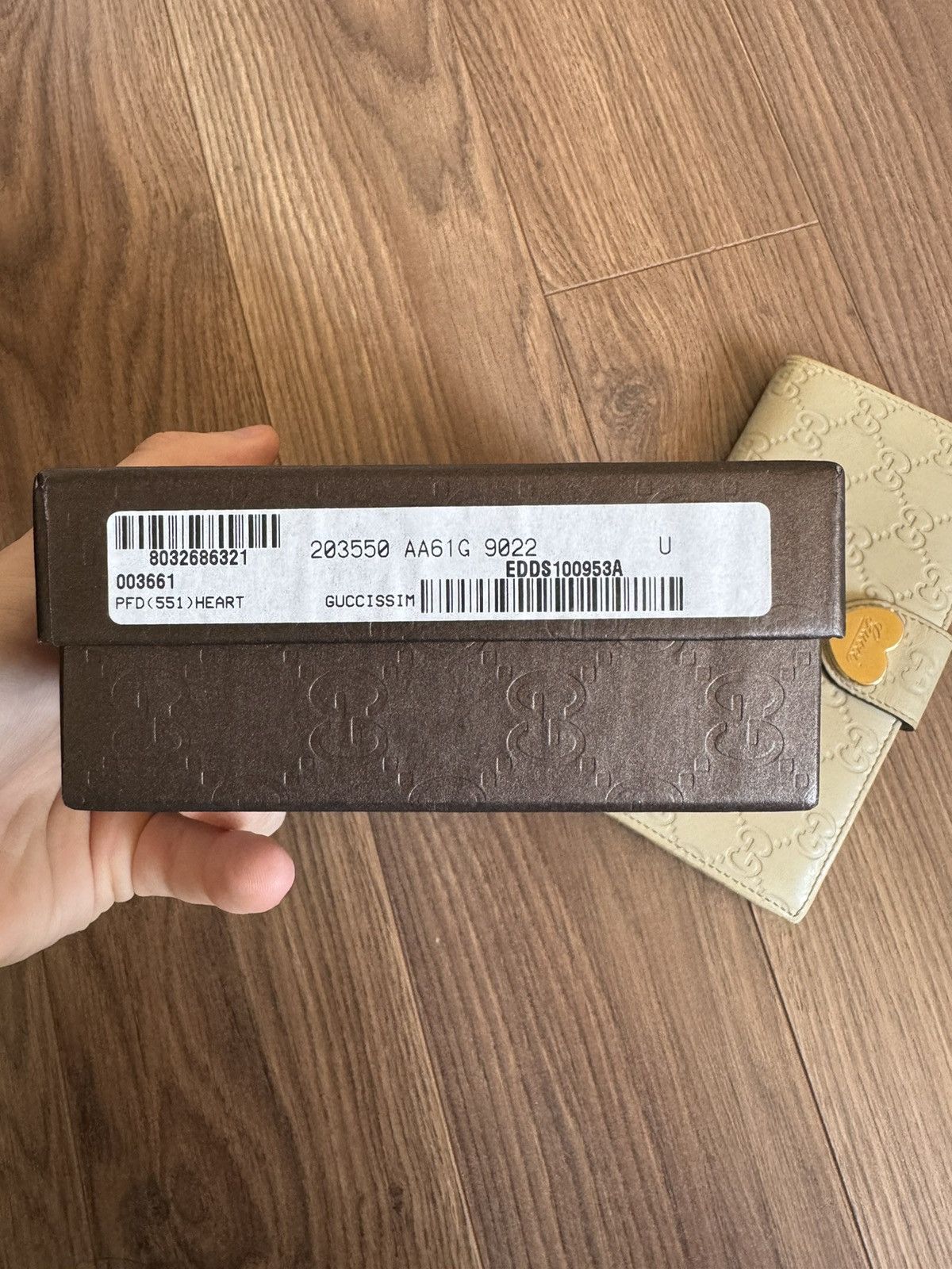 Gucci Gucci Guccissima Heart Wallet Size ONE SIZE - 19 Thumbnail