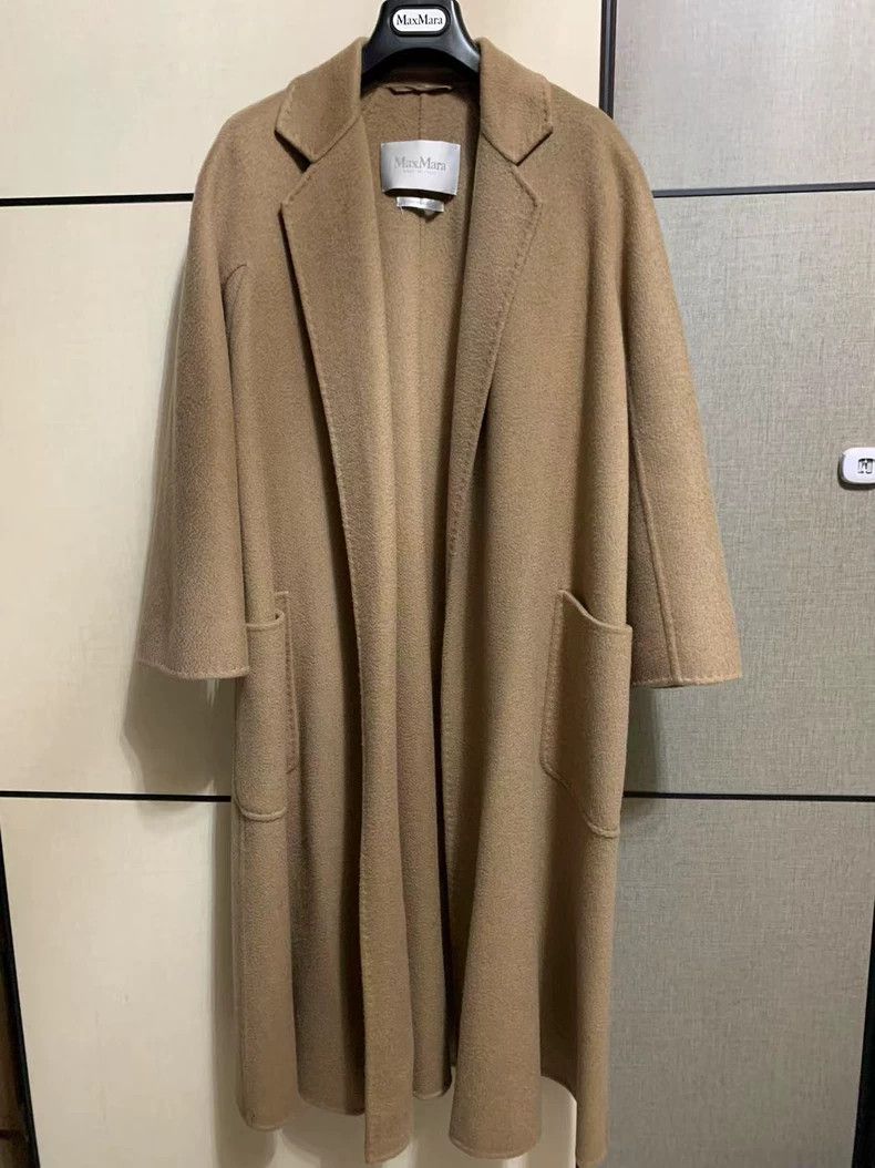 Max Mara Labbro 100% cashmere belted