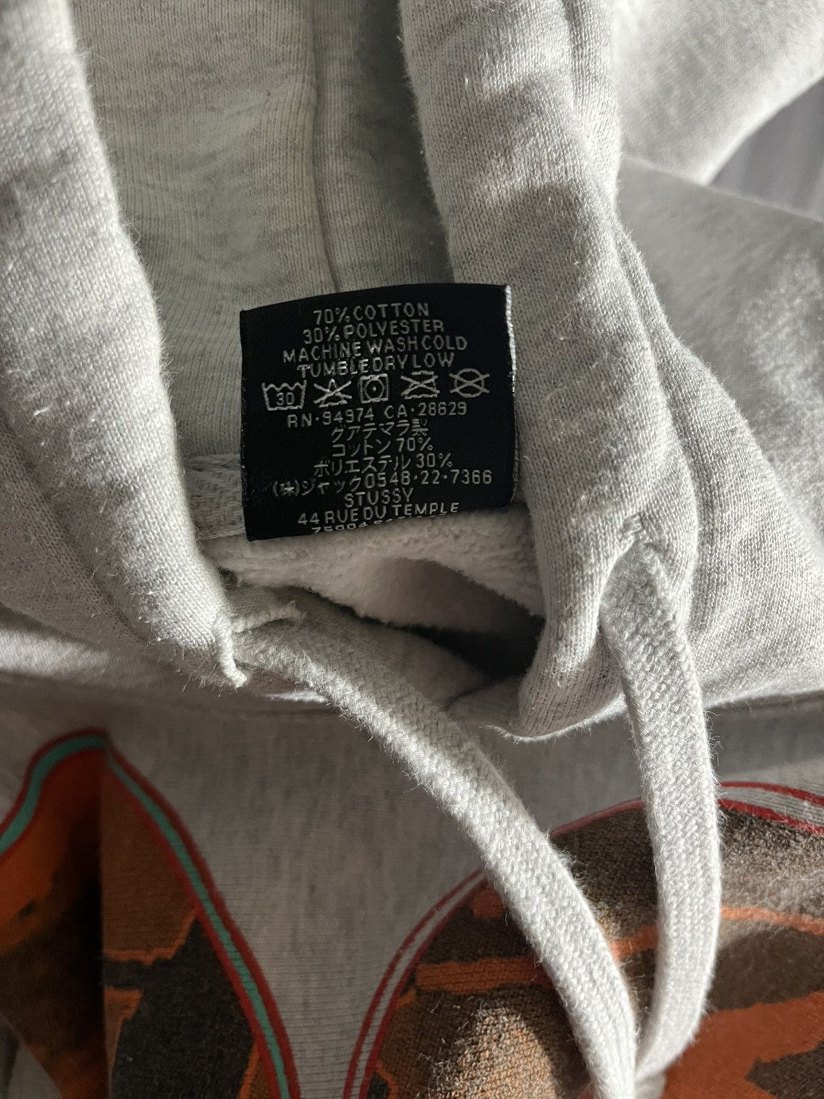 Stussy Stussy David Carson Hoodie Size US L / EU 52-54 / 3 - 4 Thumbnail