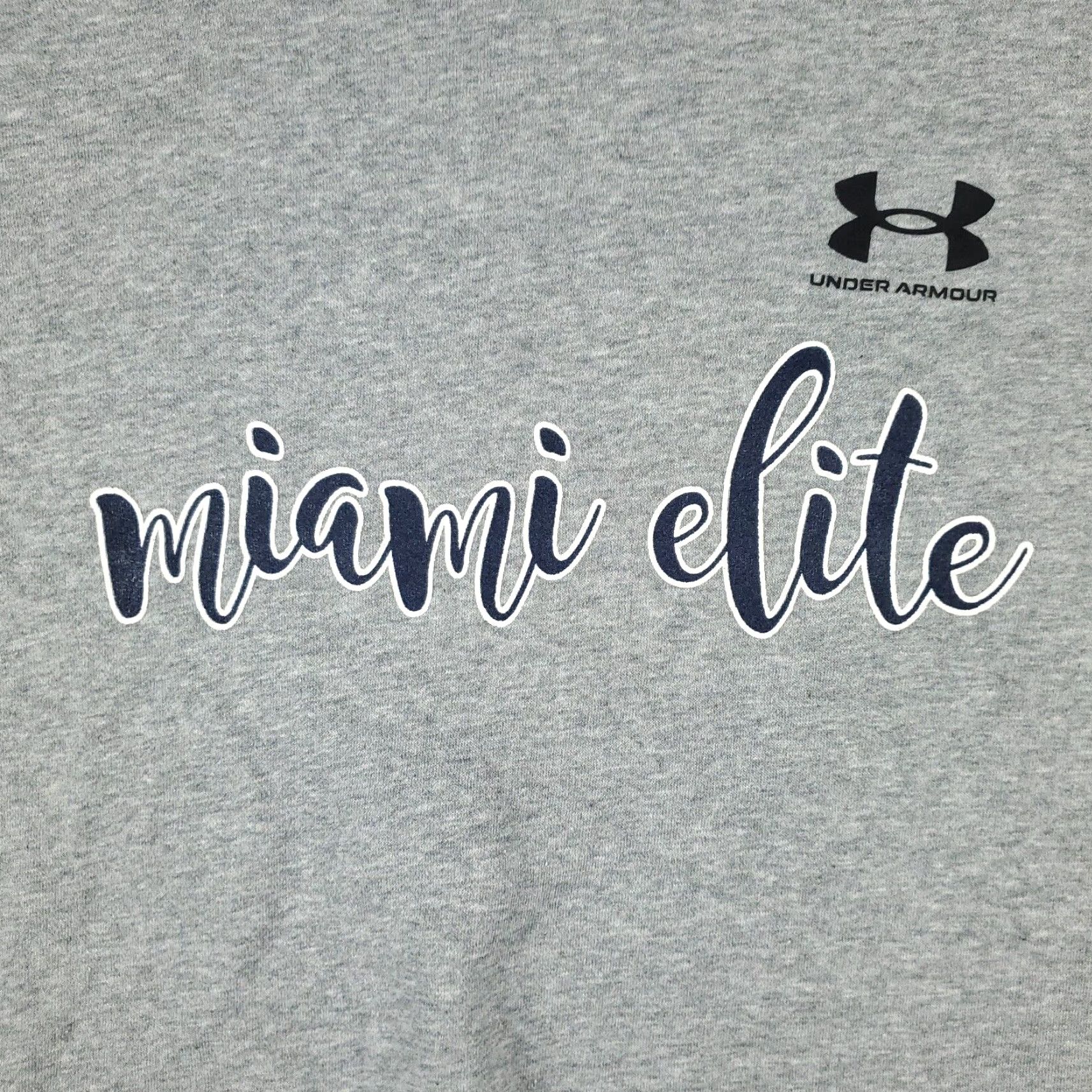 Under Armour Under Armour Sweatshirt Womens Small Gray Pullover Hoodie Activewear Size S / US 4 / IT 40 - 2 Thumbnail