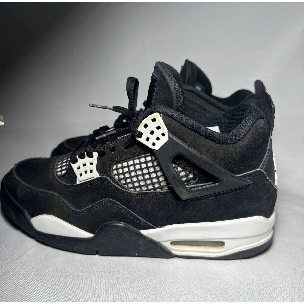 Jordan Brand × Nike Size 8 - Nike Air Jordan 4 Retro White Thunder Men's Shoes Size US 8 / EU 41 - 8 Thumbnail