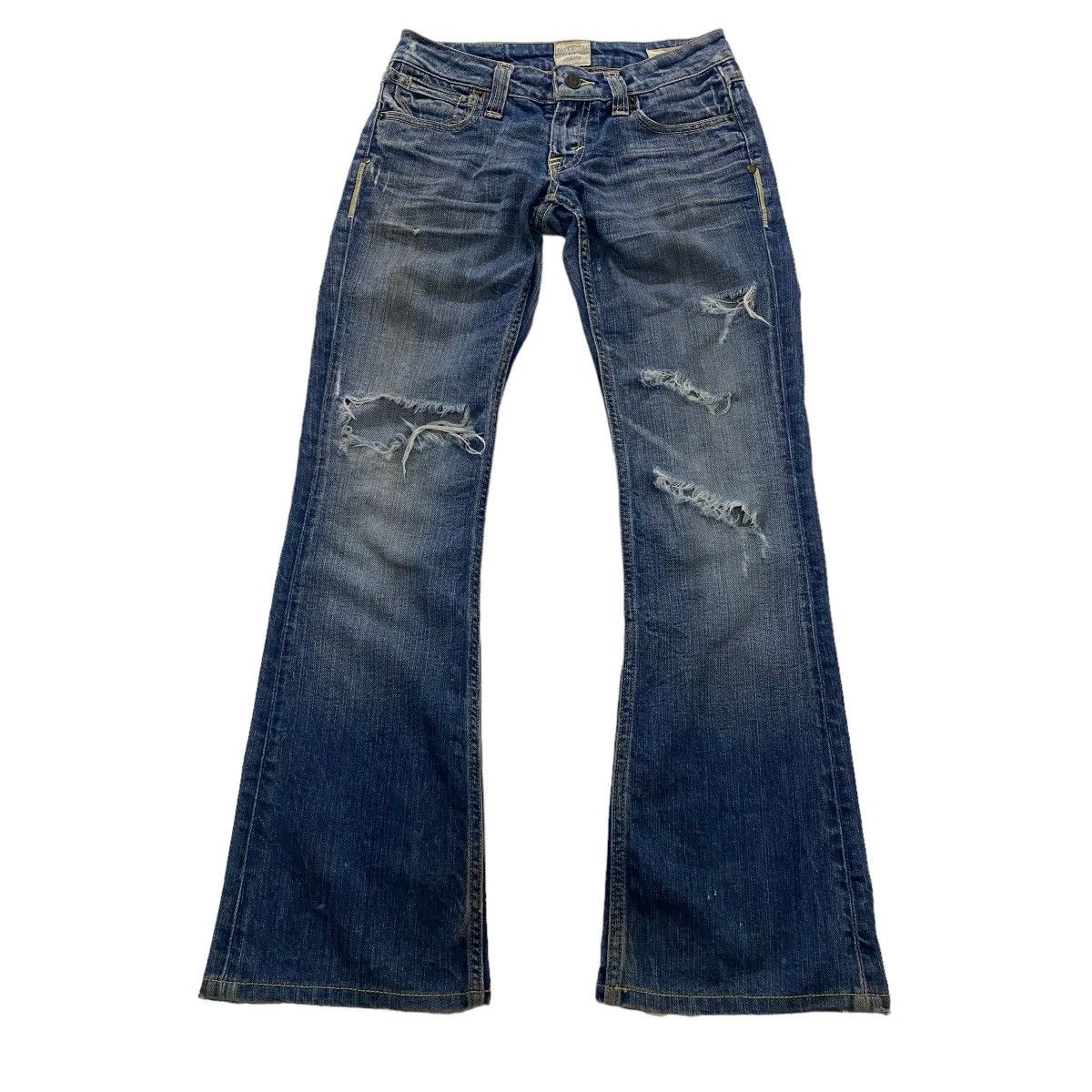 If Six Was Nine ✨nice design Taverniti so jeans Peggy distressed jeans Size US 28 / EU 44 - 1 Thumbnail