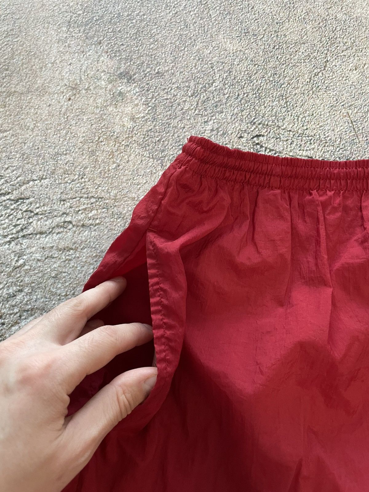 Nike Vintage Nike Big Logo Nylon Drill Shorts Size US 34 / EU 50 - 5 Thumbnail