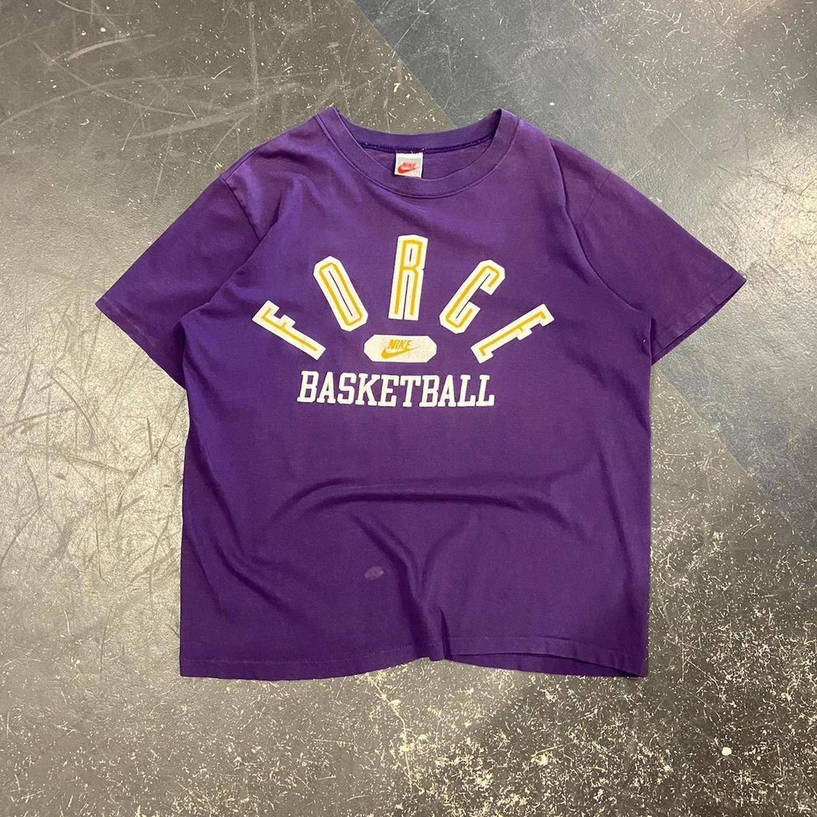 Nike 1990s Nike Force Basketball Tee Size US M / EU 48-50 / 2 - 1 Thumbnail