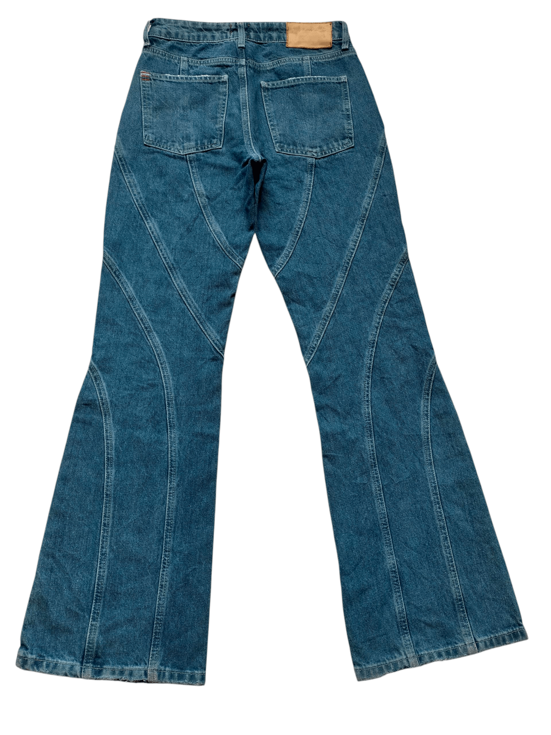 If Six Was Nine Flare Jeans BDG Blue Boot cut Denim Size US 29 - 2 Thumbnail