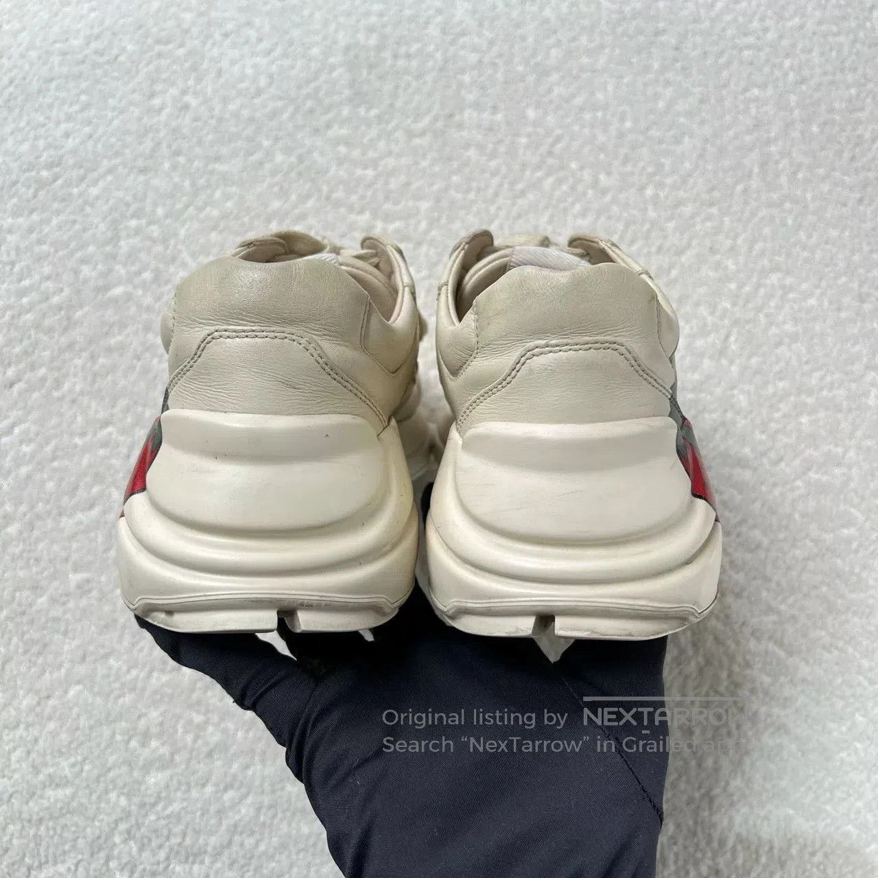 Gucci Gucci Strawberry Letter Dad Shoes. Size US 4 / IT 34 - 3 Thumbnail
