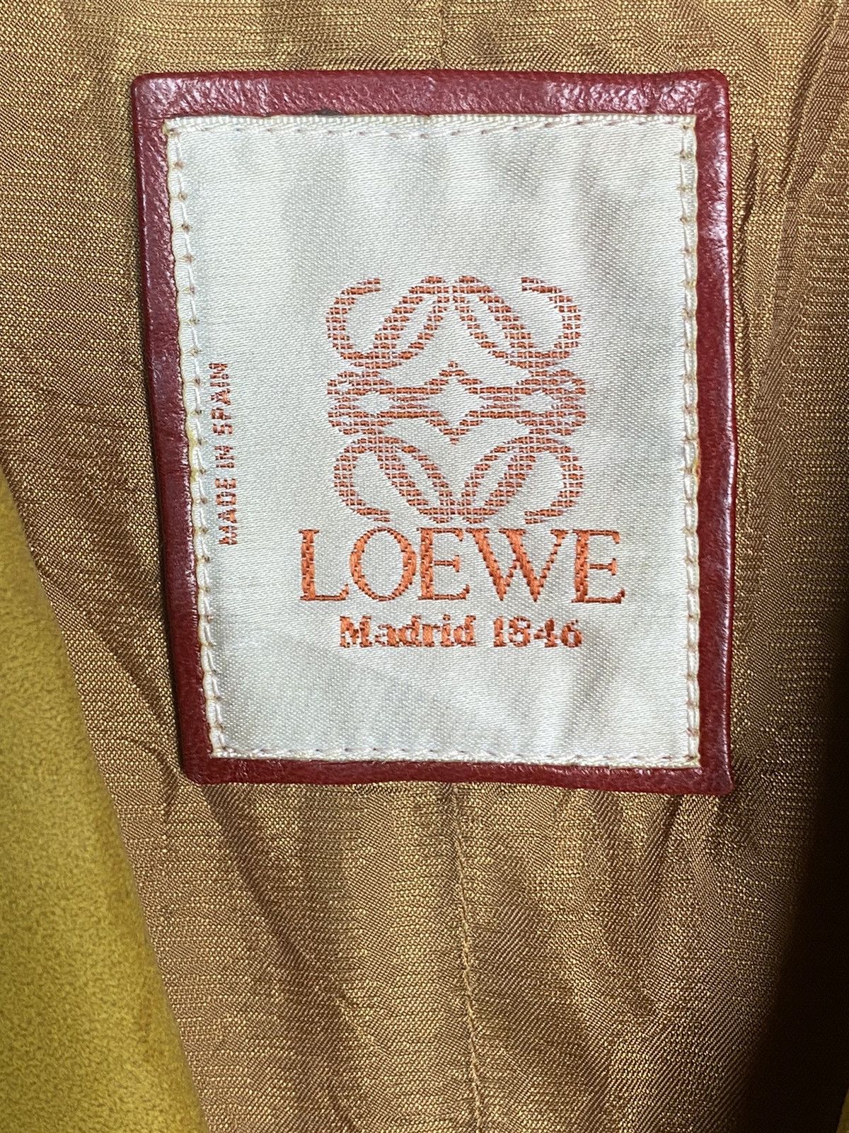 Loewe LOEWE SUEDE LEATHER JACKET Size XS / US 0-2 / IT 36-38 - 9 Thumbnail