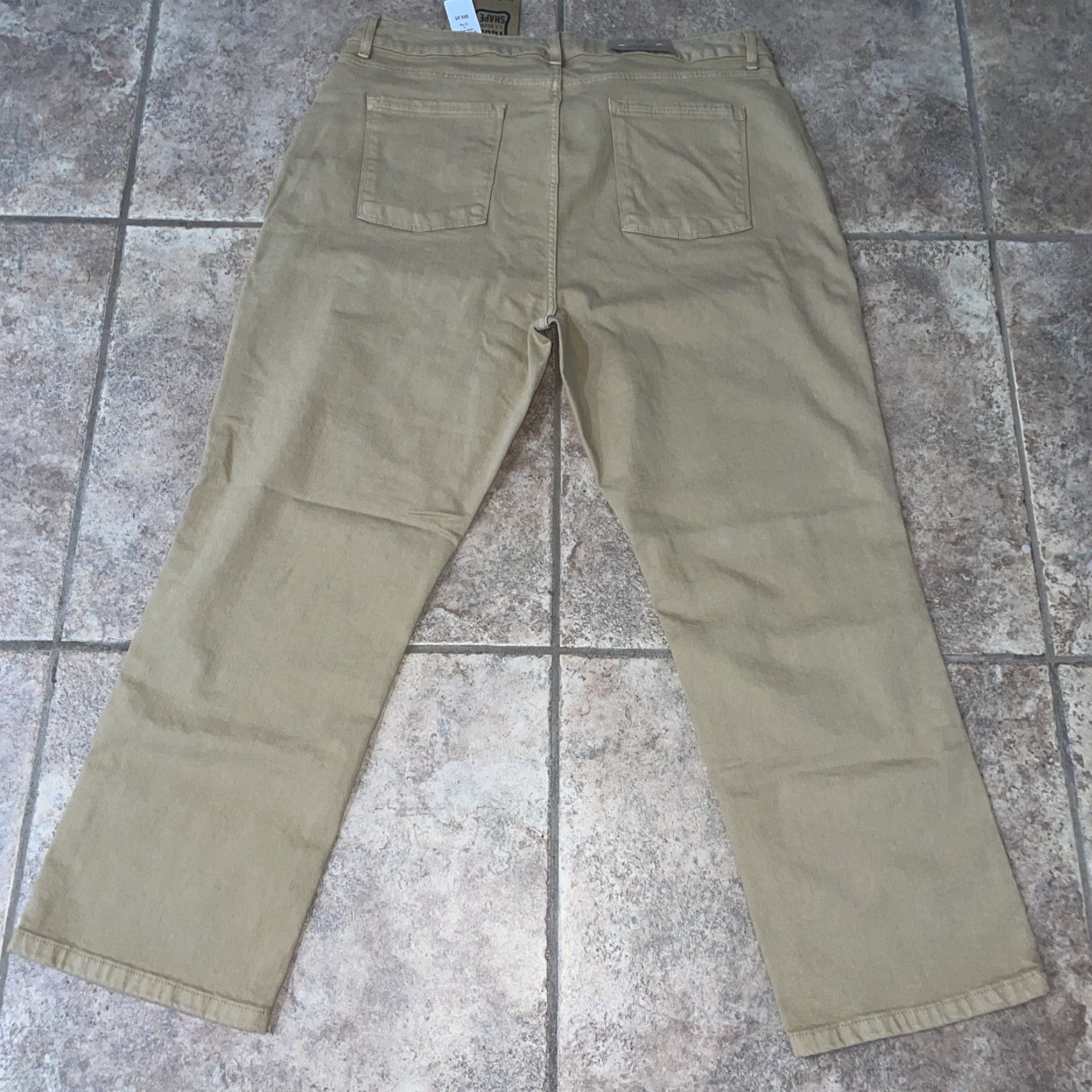 Vintage NWT L.L.Bean classic fit tan pants Womens Size 20 Size 42" / US 20 - 5 Thumbnail