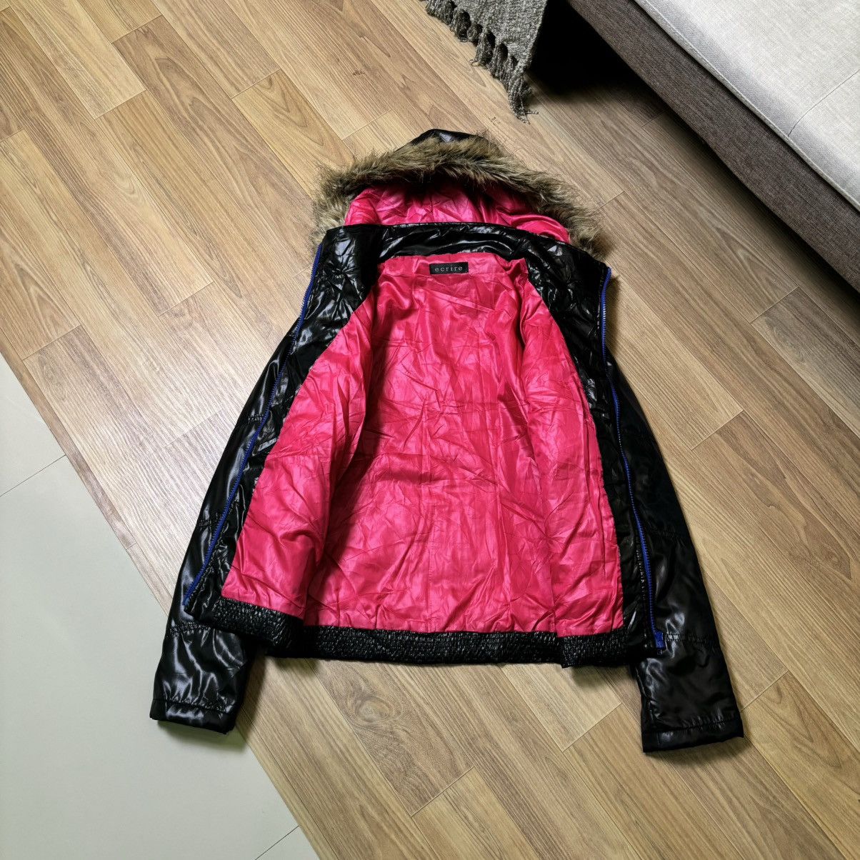 If Six Was Nine × Japanese Brand × Le Grande Bleu (L.G.B.) Ecrire Ifsixwasnine LGB Style fur jacket vintage Y2K japan Size M / US 6-8 / IT 42-44 - 4 Thumbnail