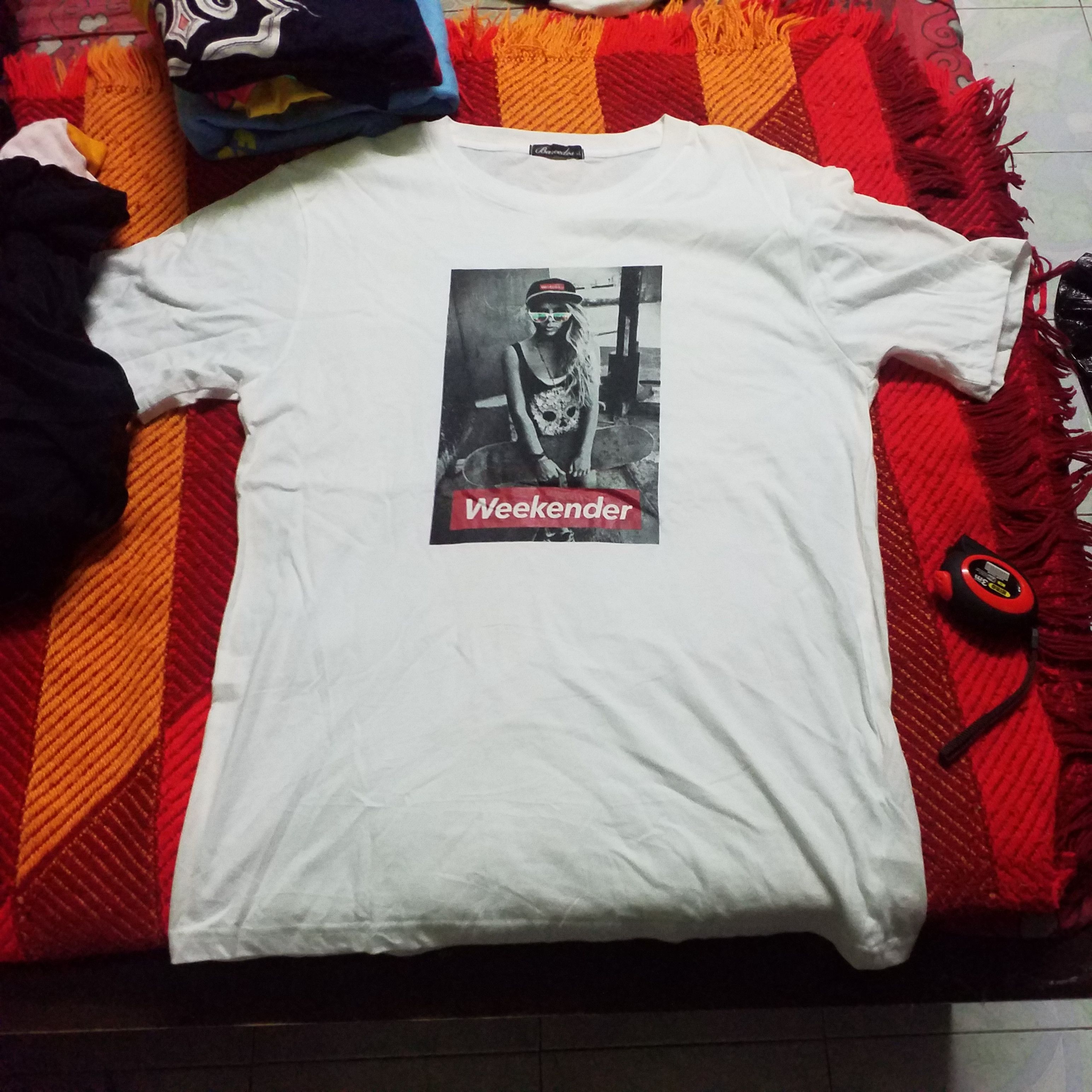 Japanese Brand weekender skate girl print Size US XL / EU 56 / 4 - 2 Thumbnail