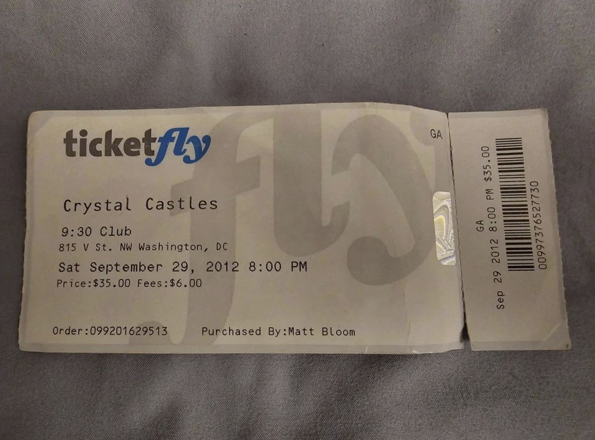 Band Tees Crystal Castles (ll) Long Sleeve Size US L / EU 52-54 / 3 - 10 Thumbnail