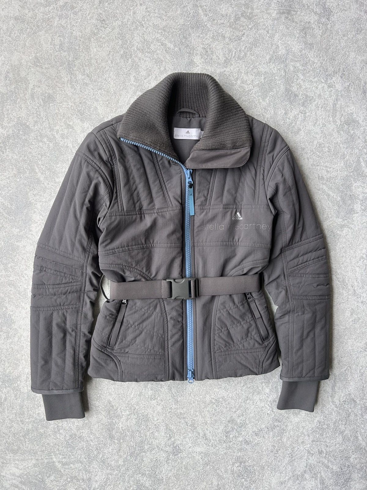 Adidas × Stella McCartney Y2K Adidas Stella McCartney Cropped Ski Puffer Jacket Size XS / US 0-2 / IT 36-38 - 7 Thumbnail