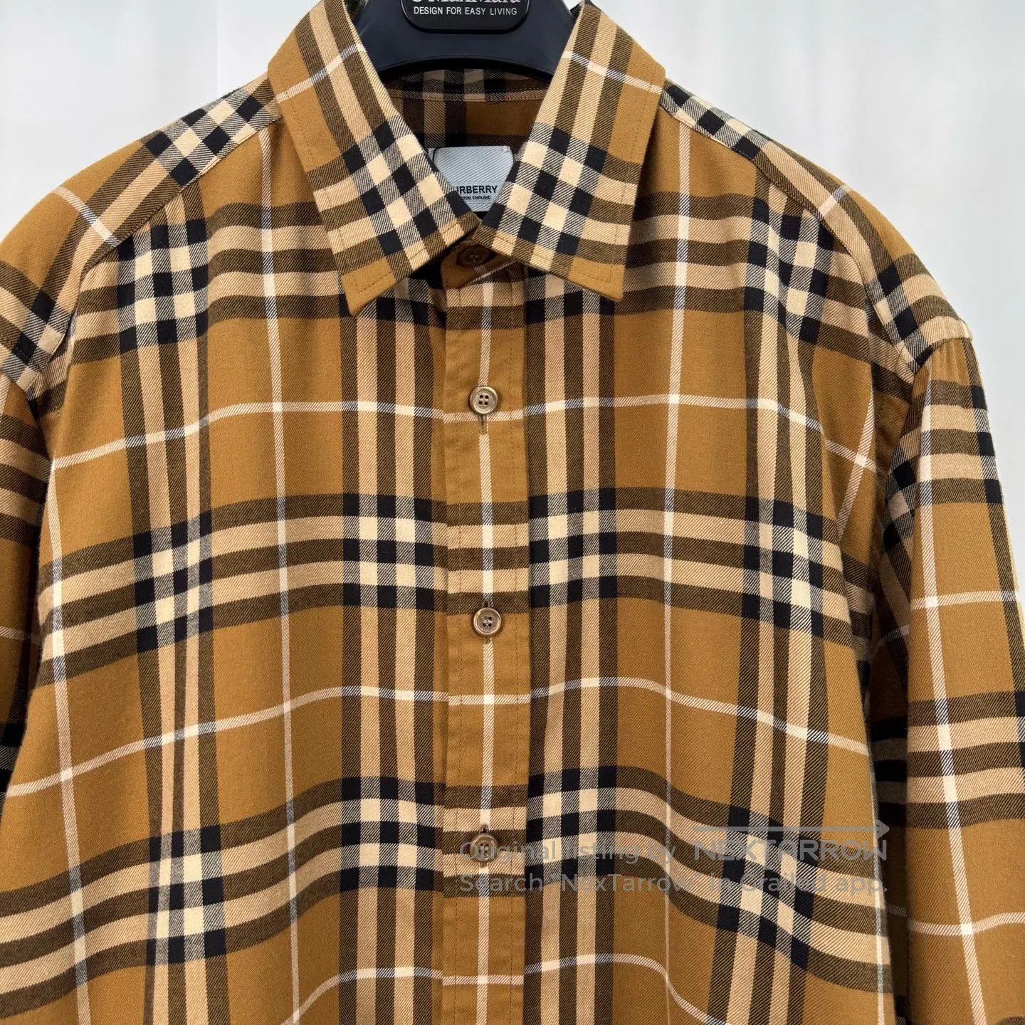 Burberry Burberry Flannel Classic Plaid Shirt| Size US XL / EU 56 / 4 - 3 Thumbnail