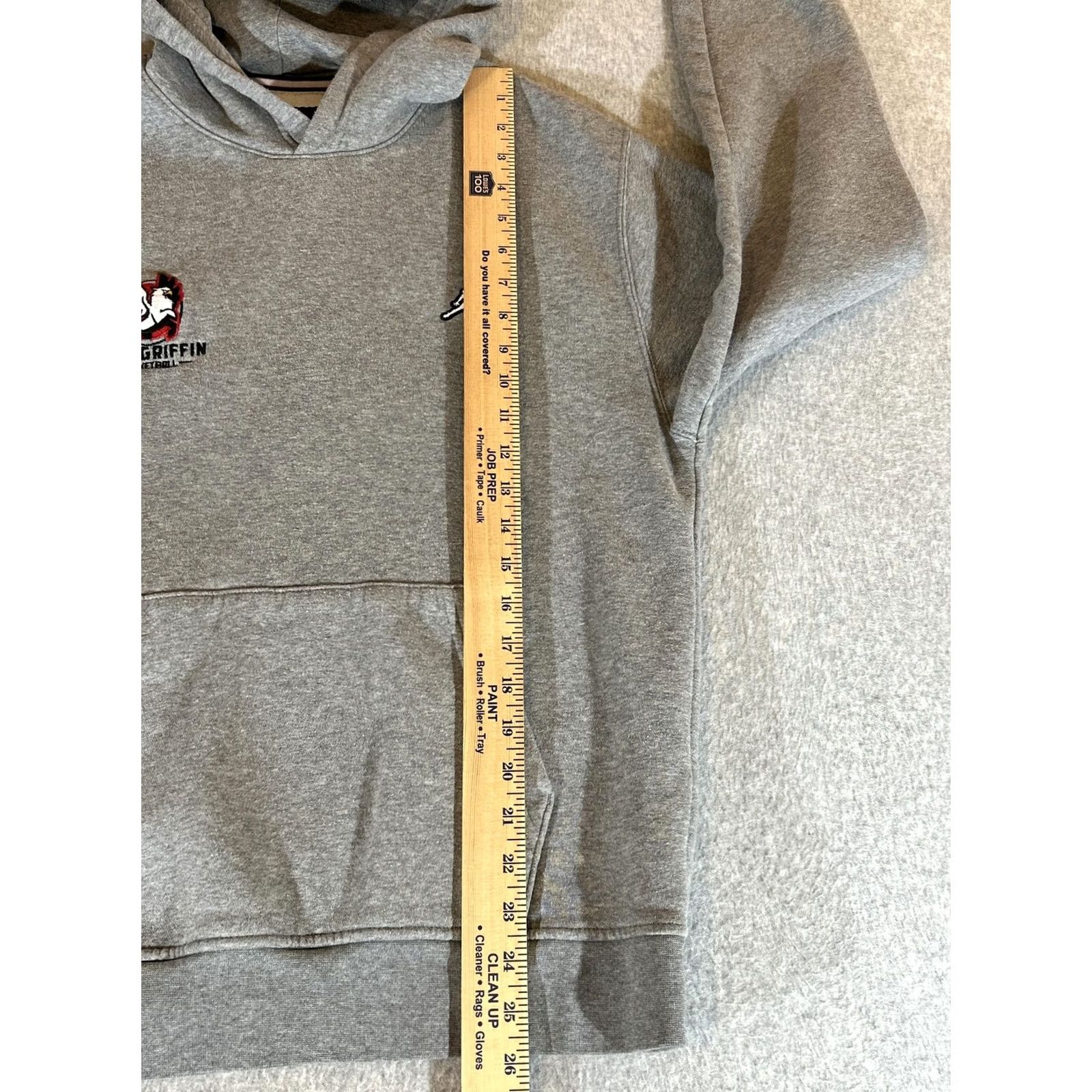 Jordan Brand Jordan Hoodie Men Small Team Griffin Basketball Jumpman Nike Sweatshirt Pullover Gray Size US S / EU 44-46 / 1 - 7 Thumbnail