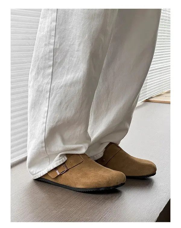 Other Kobashi x Katou Stylish Unisex Suede Slip-On Clogs Size US 10 / EU 43 - 4 Thumbnail