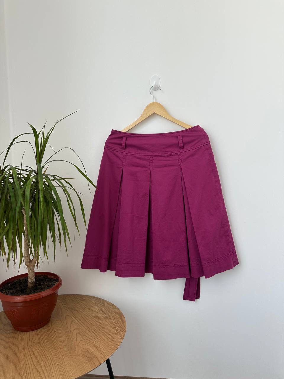 Max Mara × Vintage Vintage Max Mara Pink Mini Skirt Size 30" / US 8 / IT 44 - 11 Thumbnail