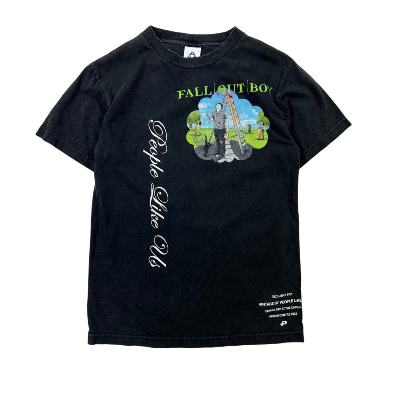 Vintage Fall Out Boy Exclusive People Like Us Band Graphic T Shirt Size US S / EU 44-46 / 1 - 1 Thumbnail