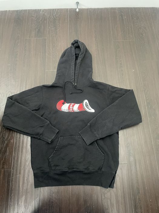 Cat in hat hot sale supreme hoodie